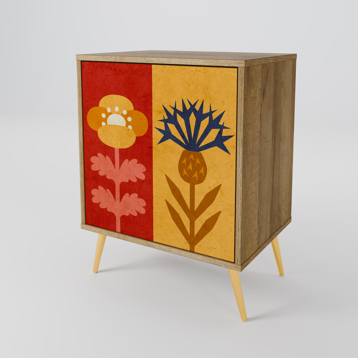 SCANDIC FLOWERET 1-Door Sideboard