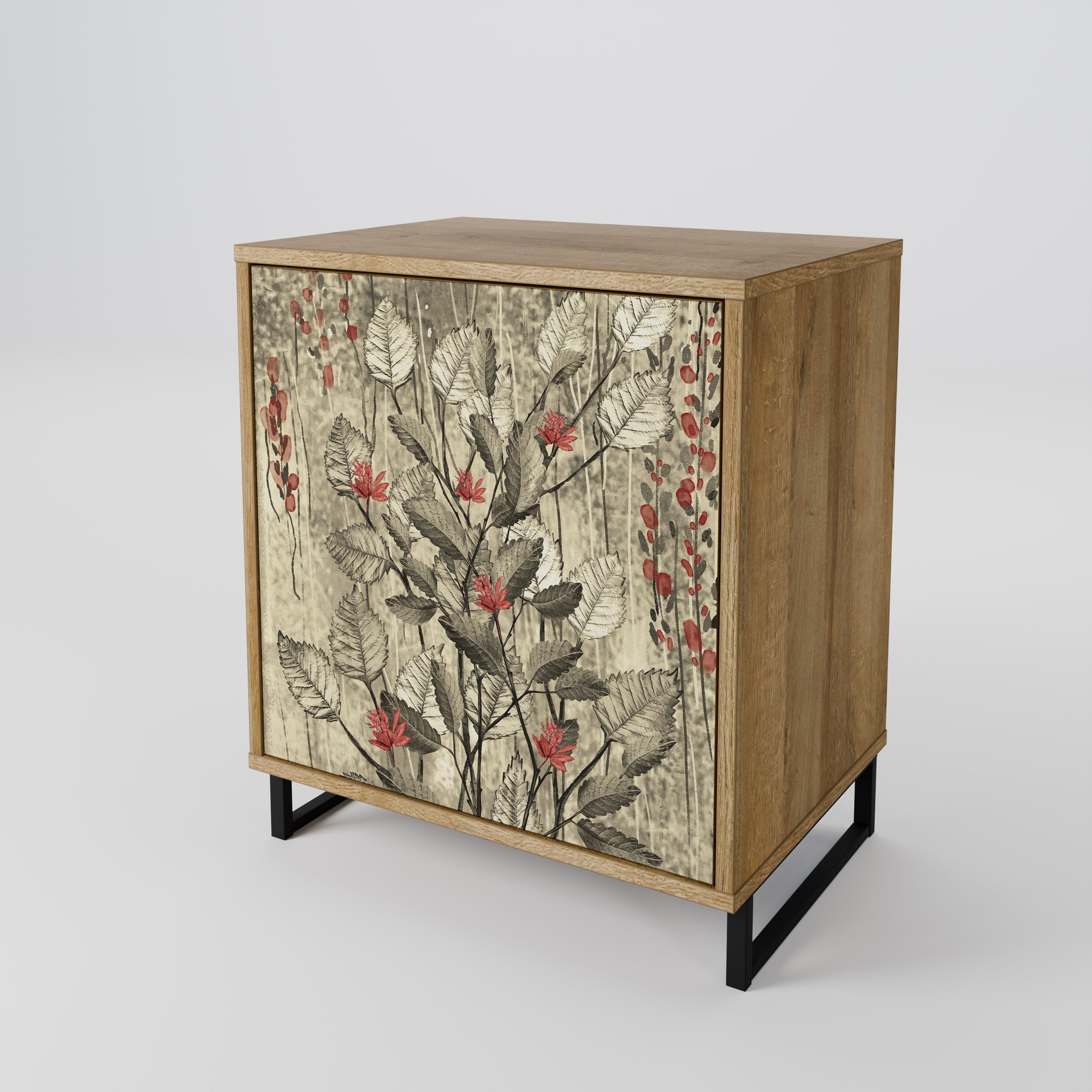 HERBAL GRACE 1-Door Sideboard