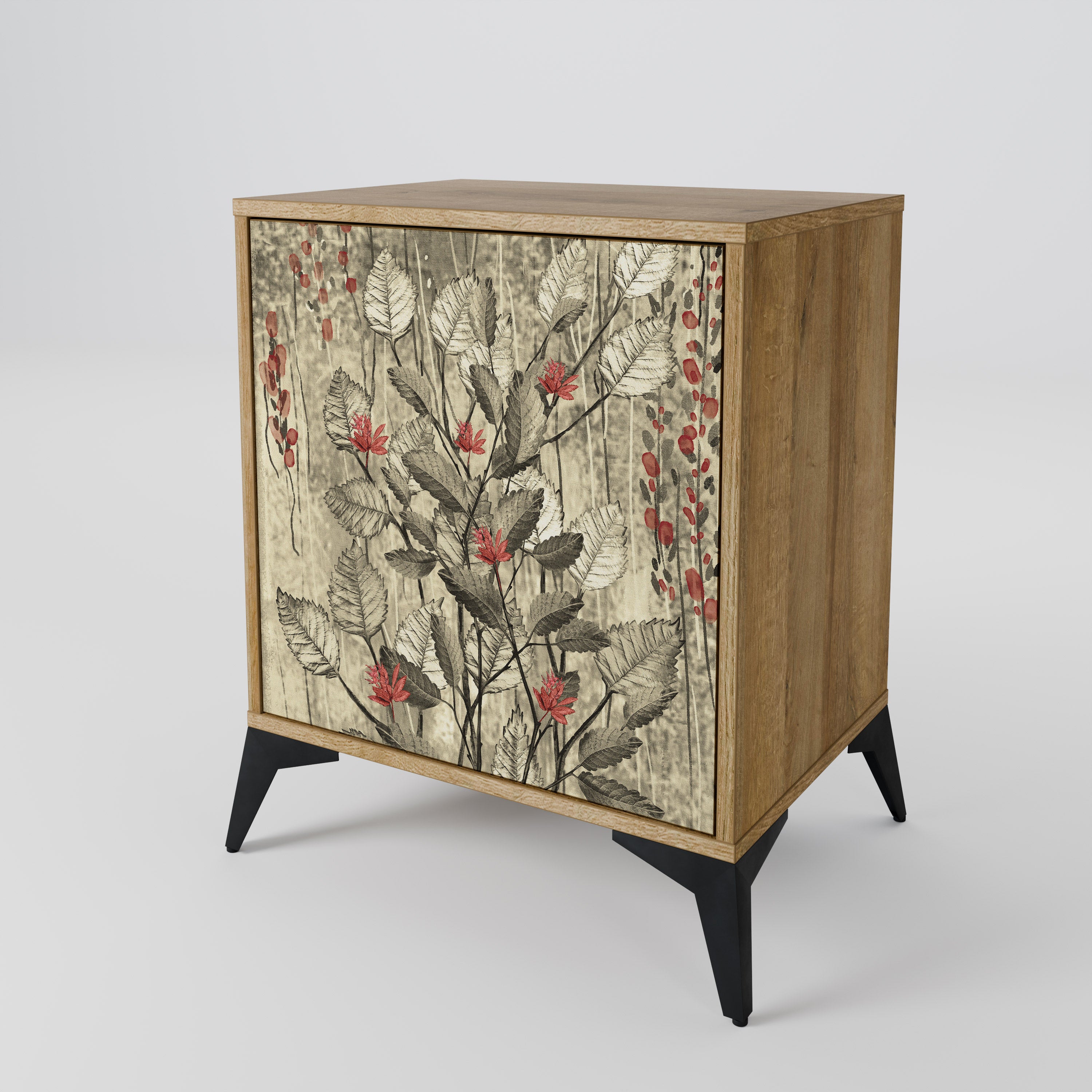 HERBAL GRACE 1-Door Sideboard