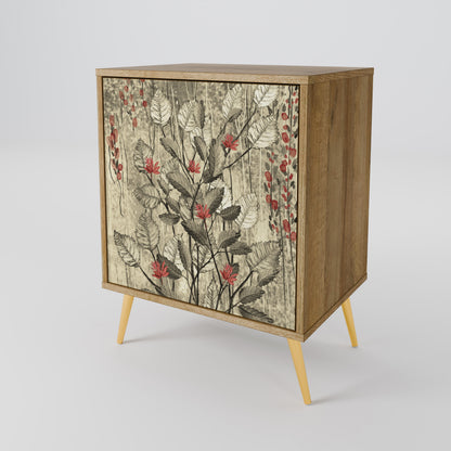 HERBAL GRACE 1-Door Sideboard