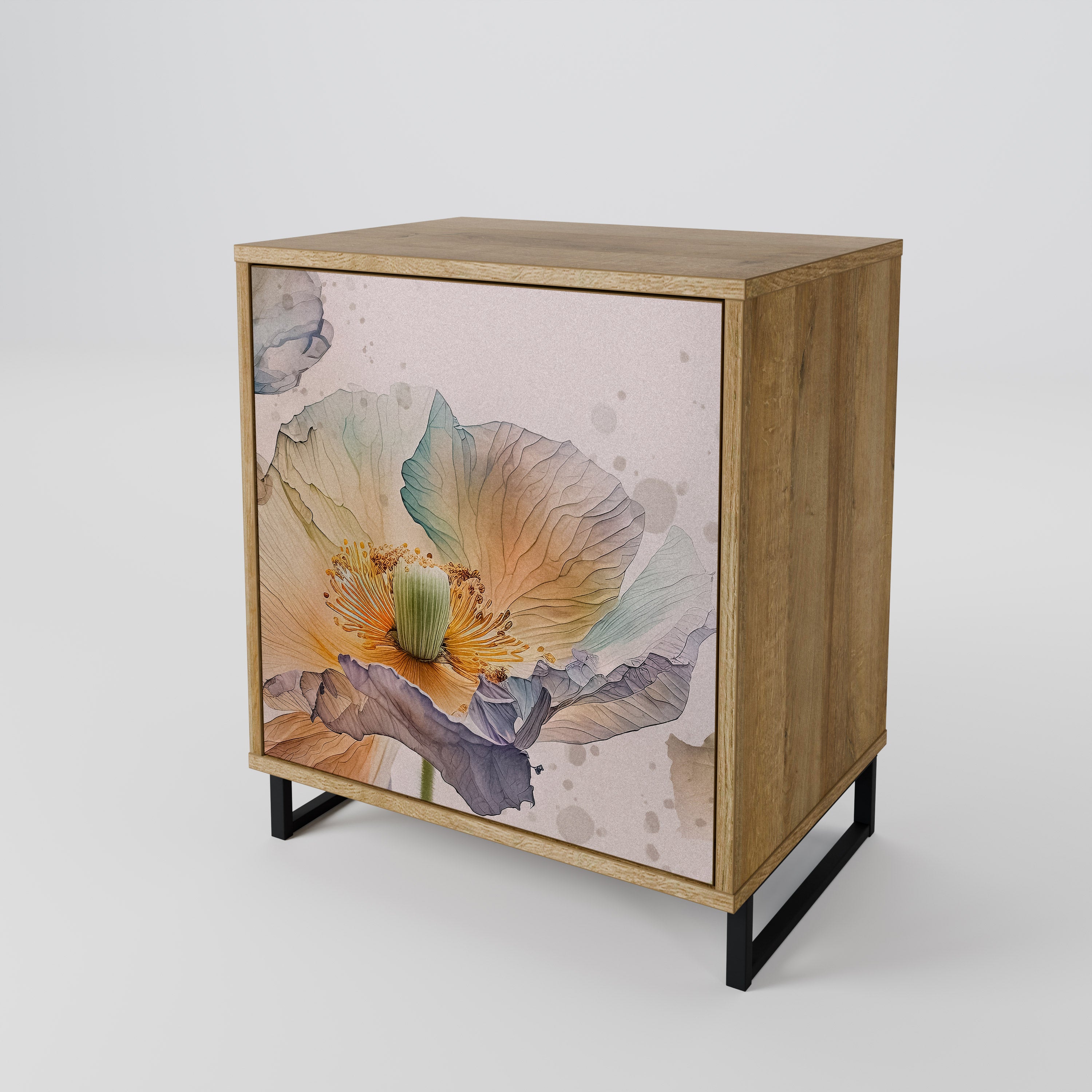 SOFTEN POPPY Μπουφές 1-θύρας