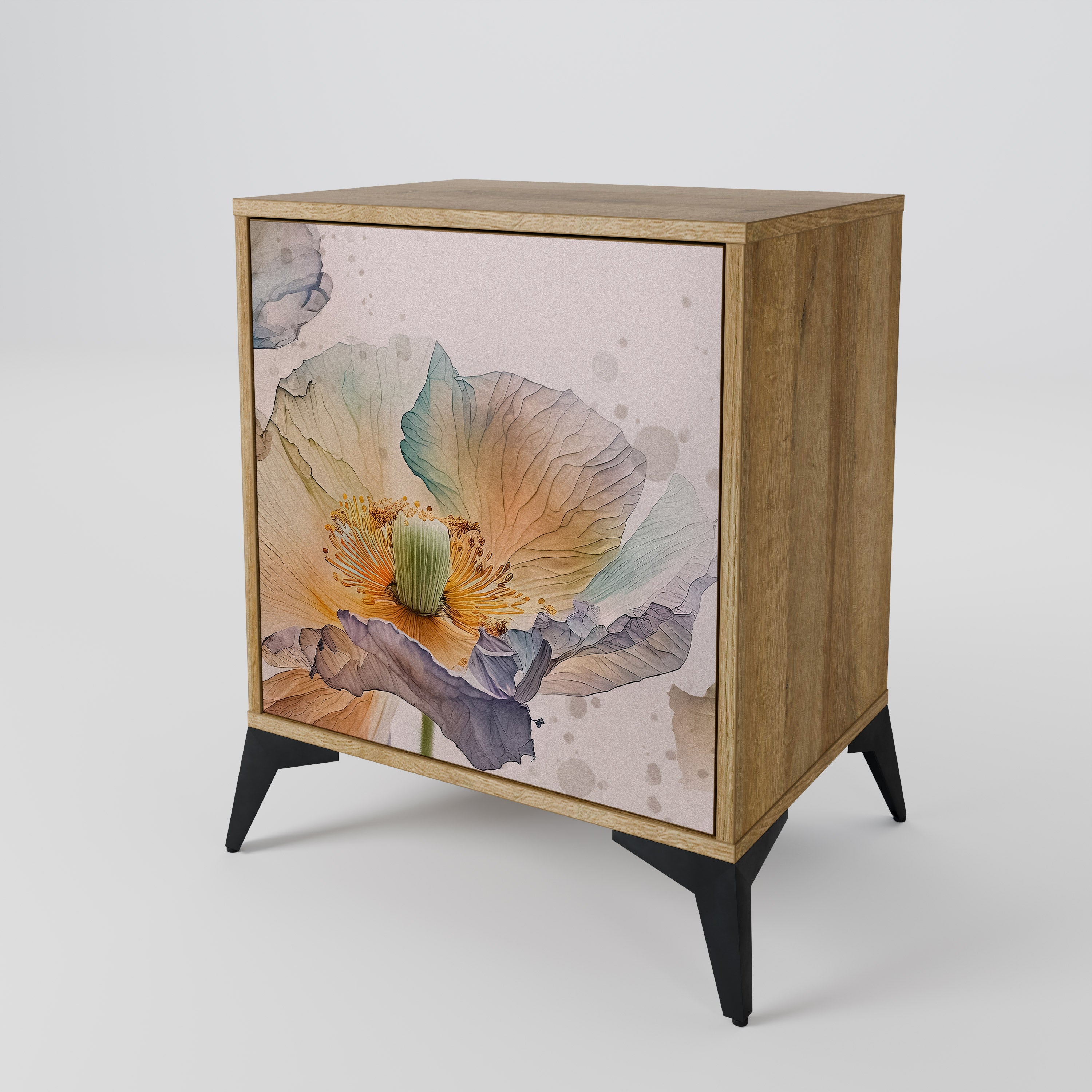 SOFTEN POPPY Μπουφές 1-θύρας