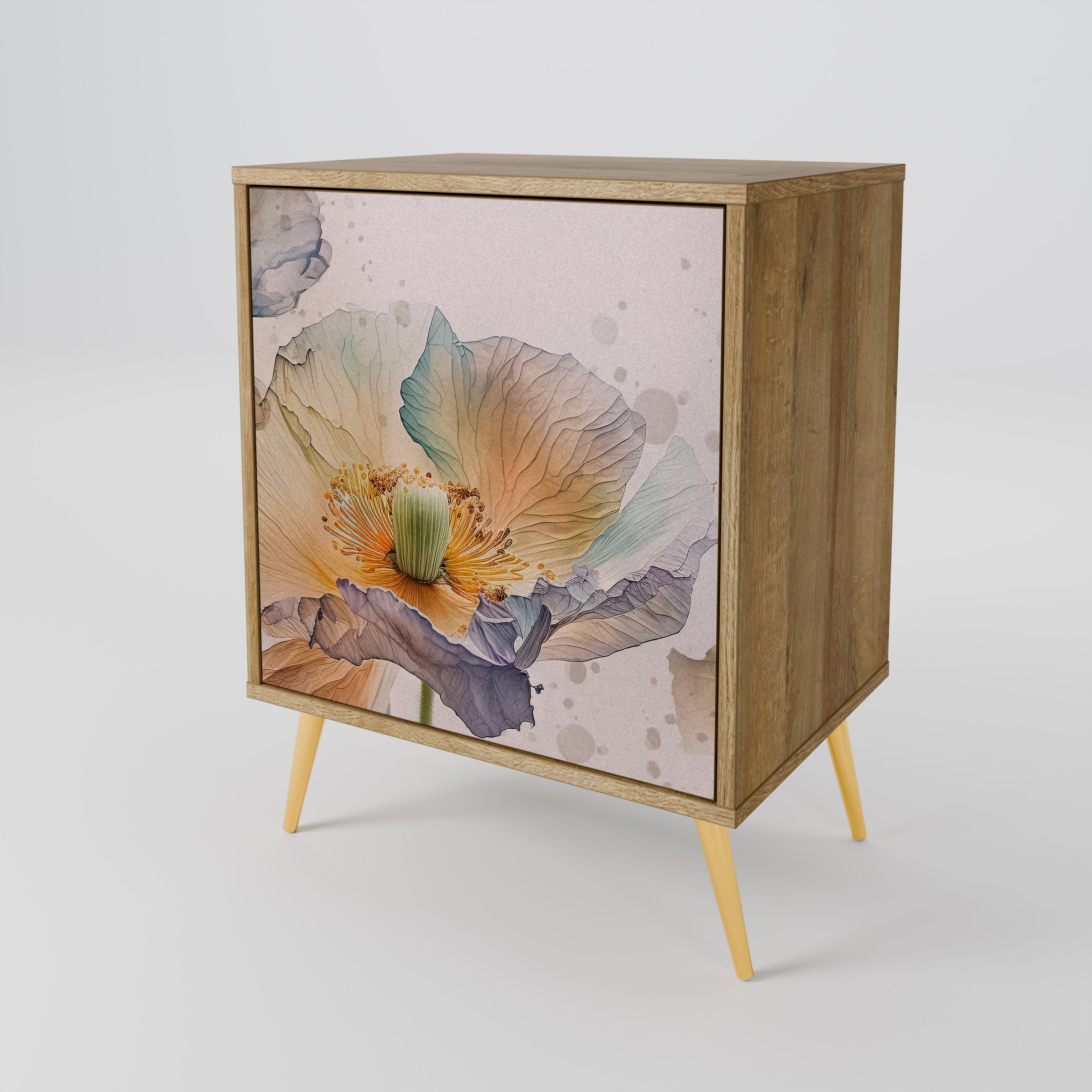 SOFTEN POPPY Μπουφές 1-θύρας