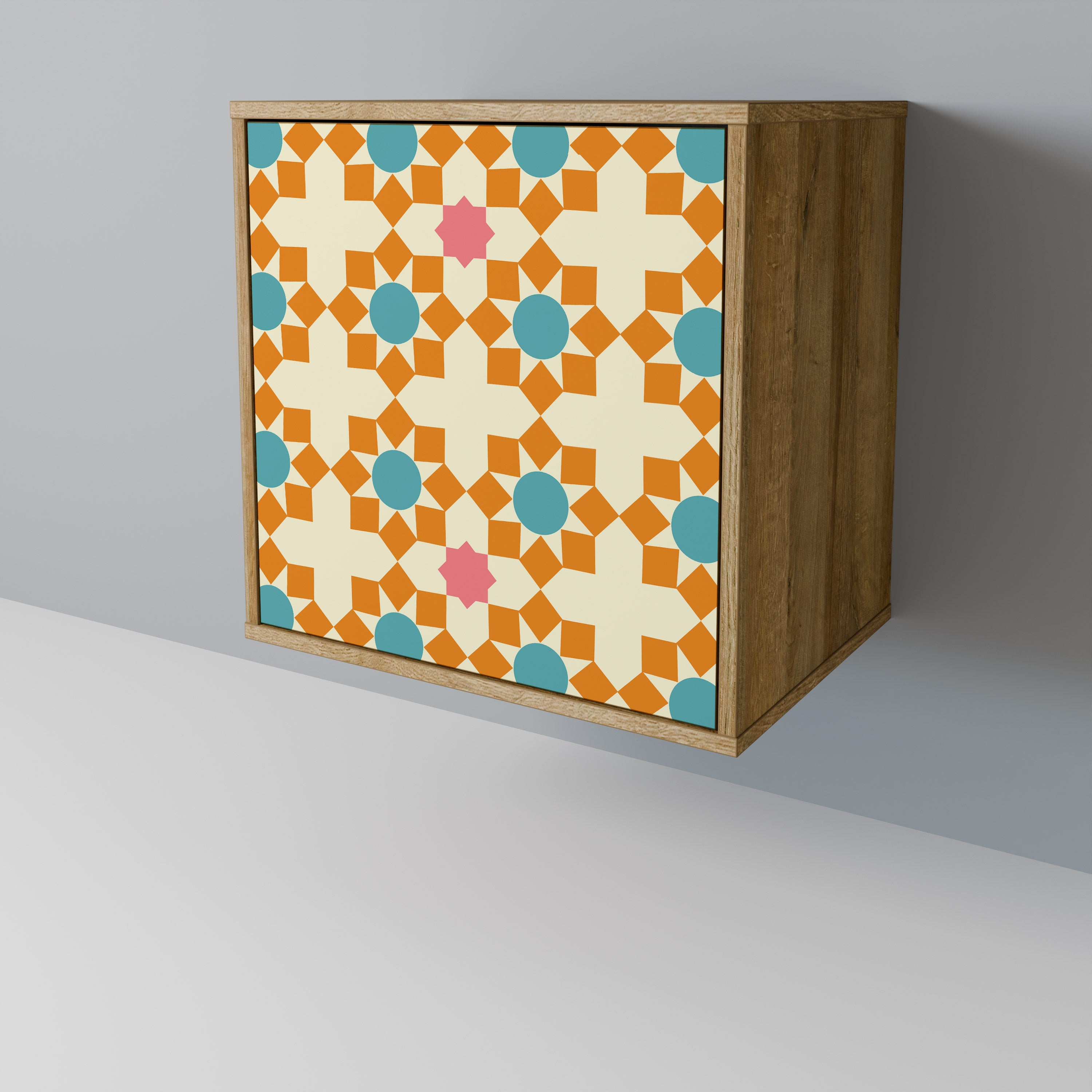 FLORAL DECOR Μπουφές 1-θύρας