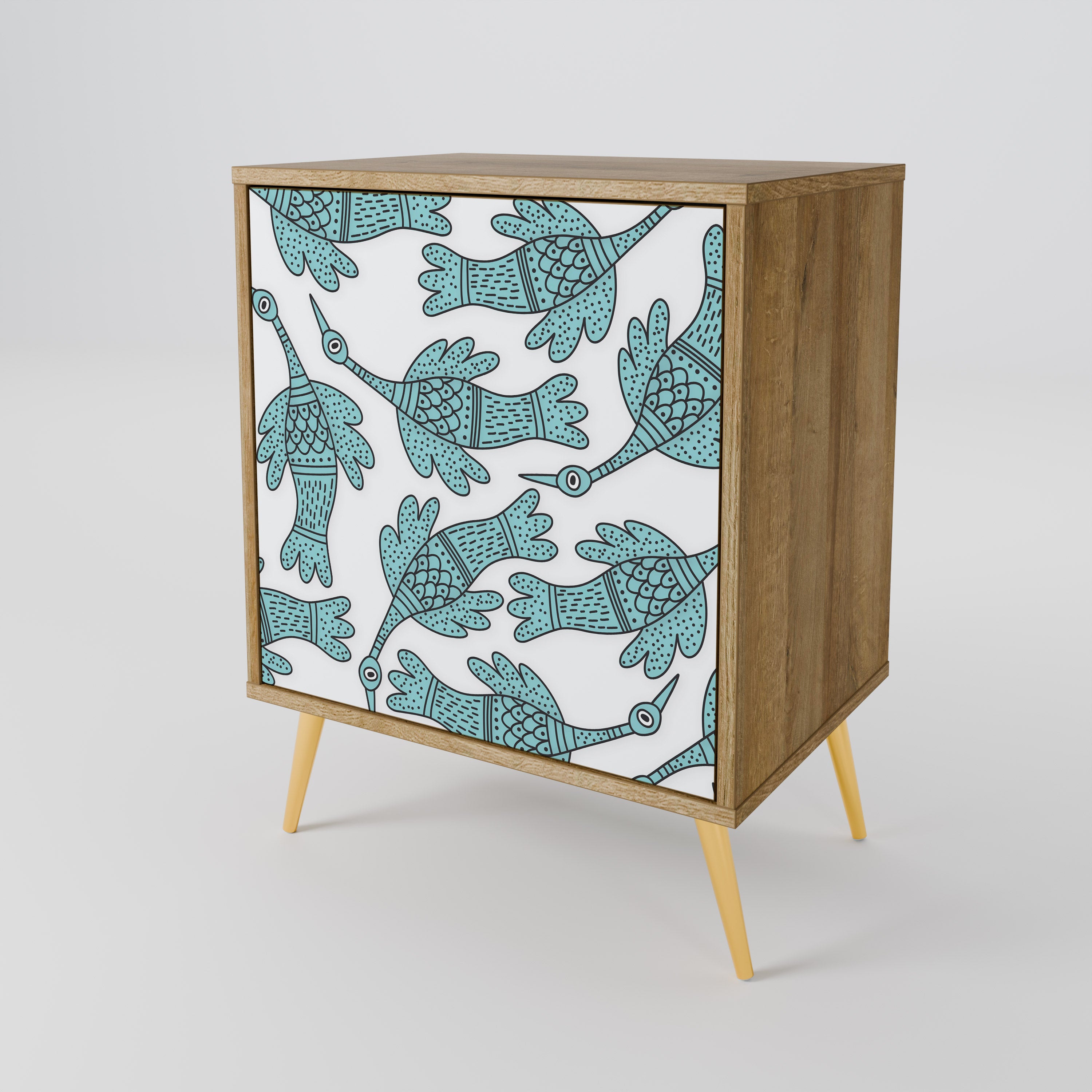 WATERSPOUT SONGIBIRD 1-Door Sideboard