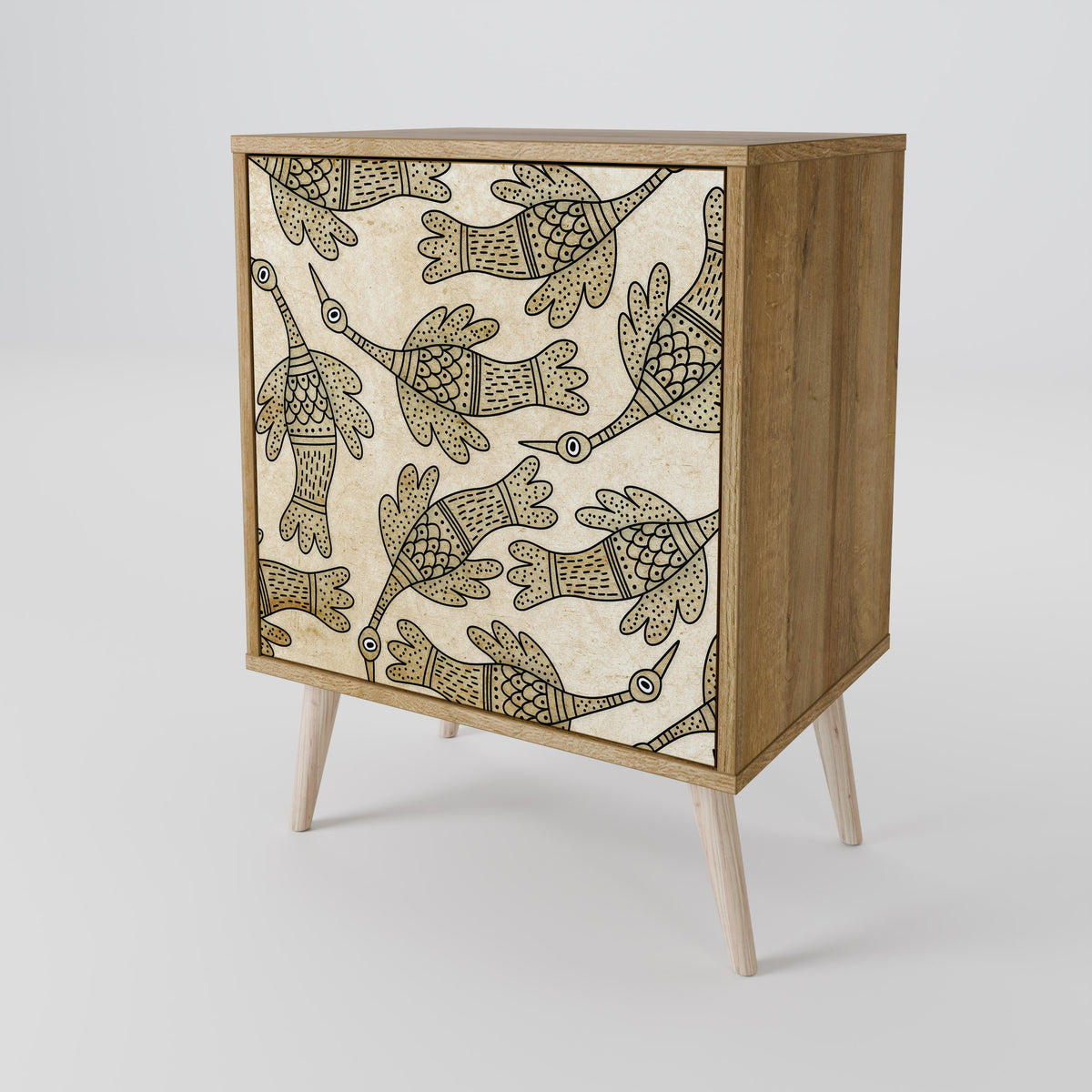 ALMONDINE SONGBIRD 1-Door Sideboard