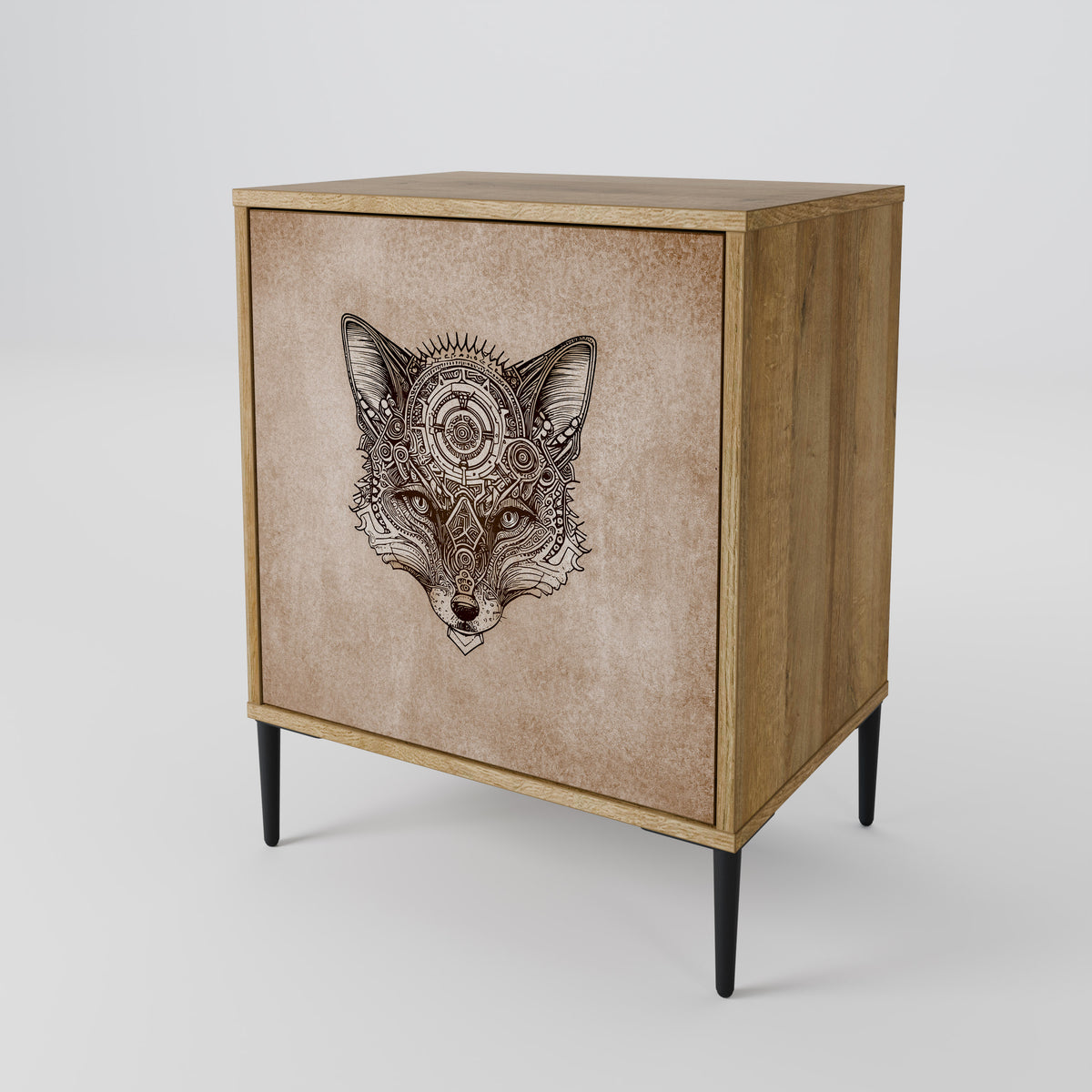 STEAMPUNK CLAN 1-Door Sideboard