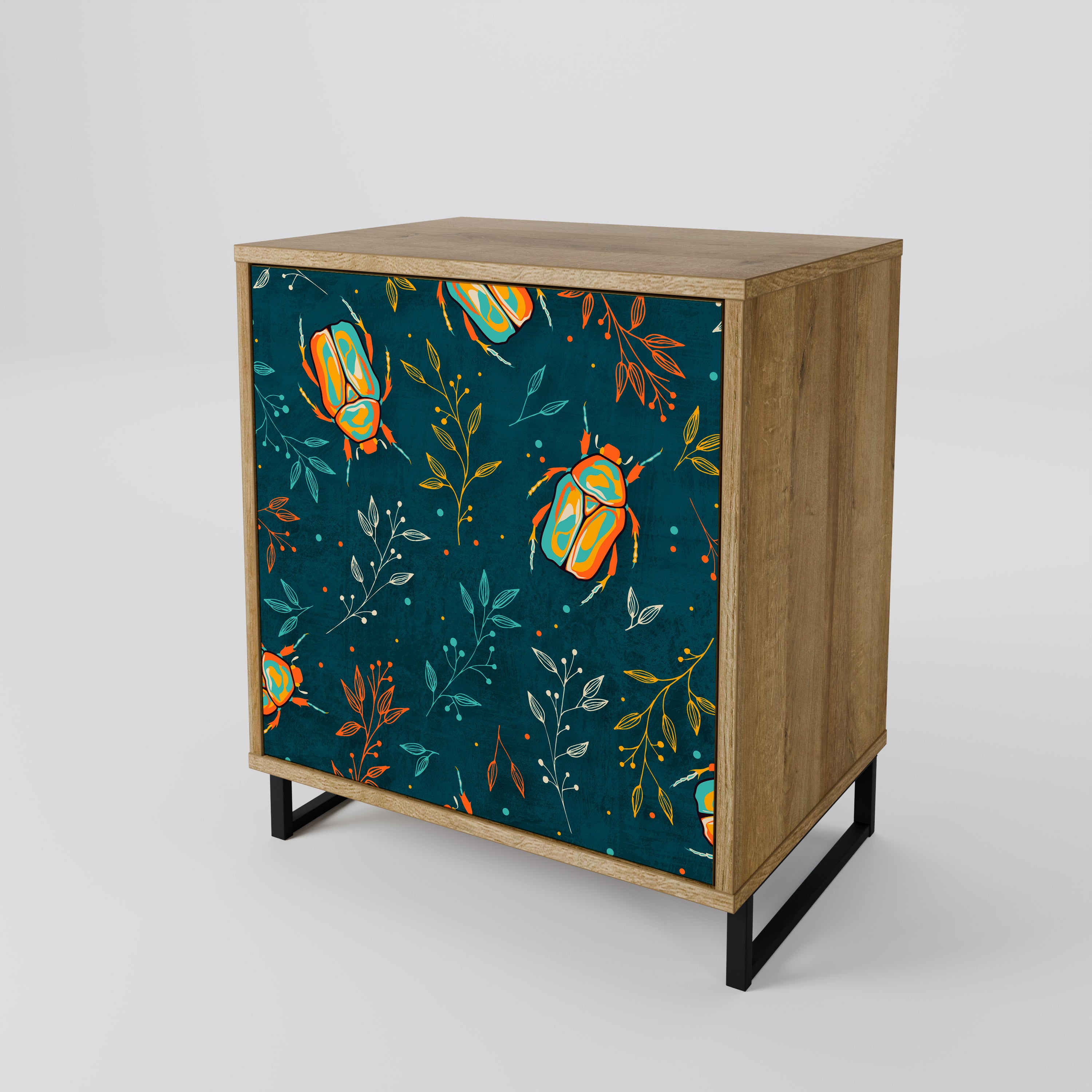 AUTUMN INSECTS 1-Door Sideboard