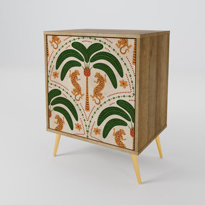 DANCING PREDATORS 1-Door Sideboard