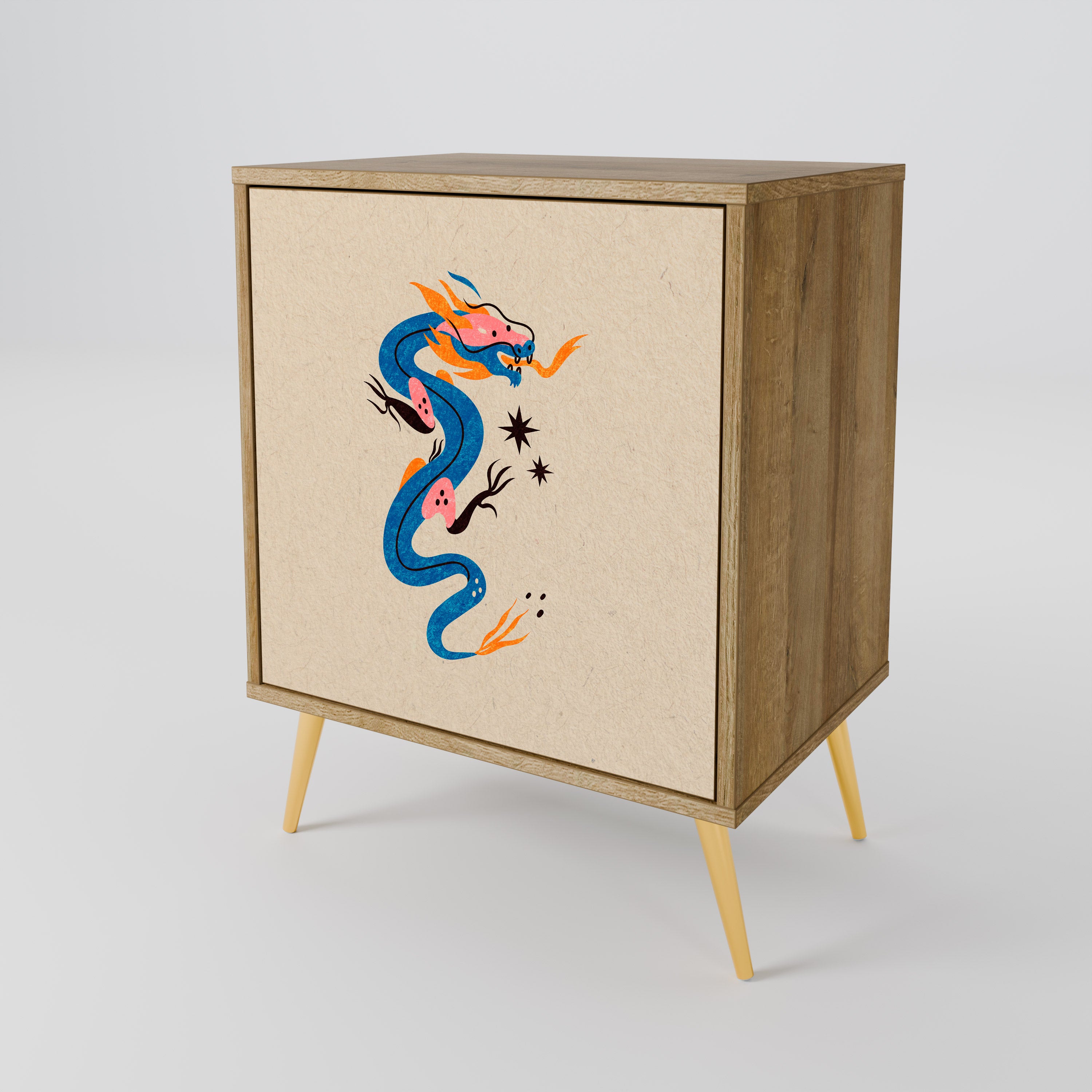 MYTHOLOGICAL CREATURES 1-Door Sideboard