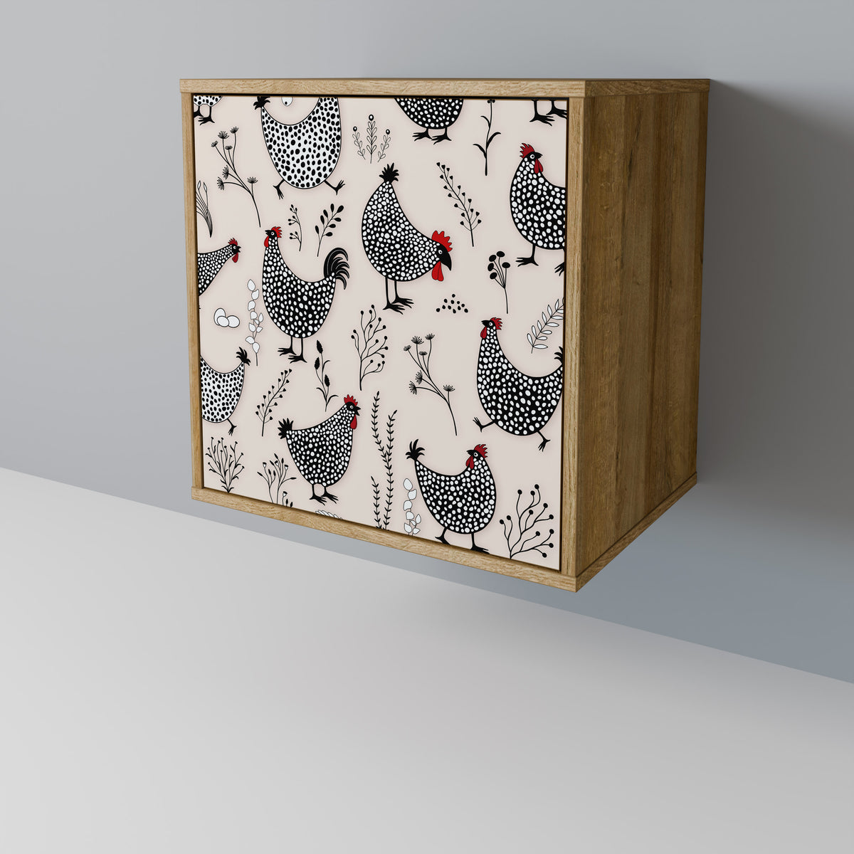HAPPY HENS Μπουφές 1-θύρας