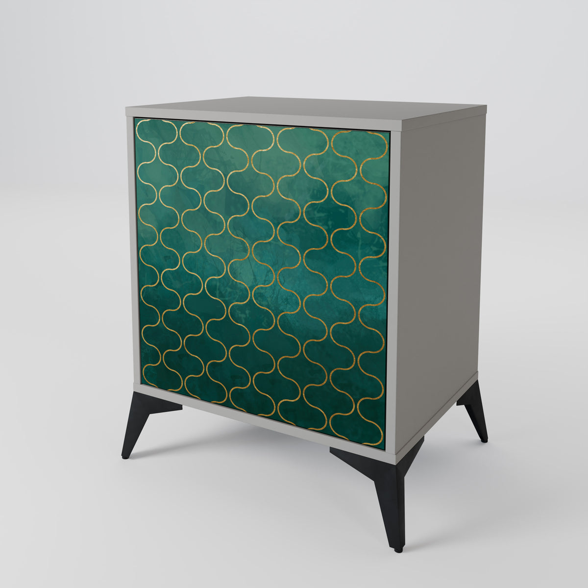 TESSELATED GREENERY Μπουφές 1-θύρας