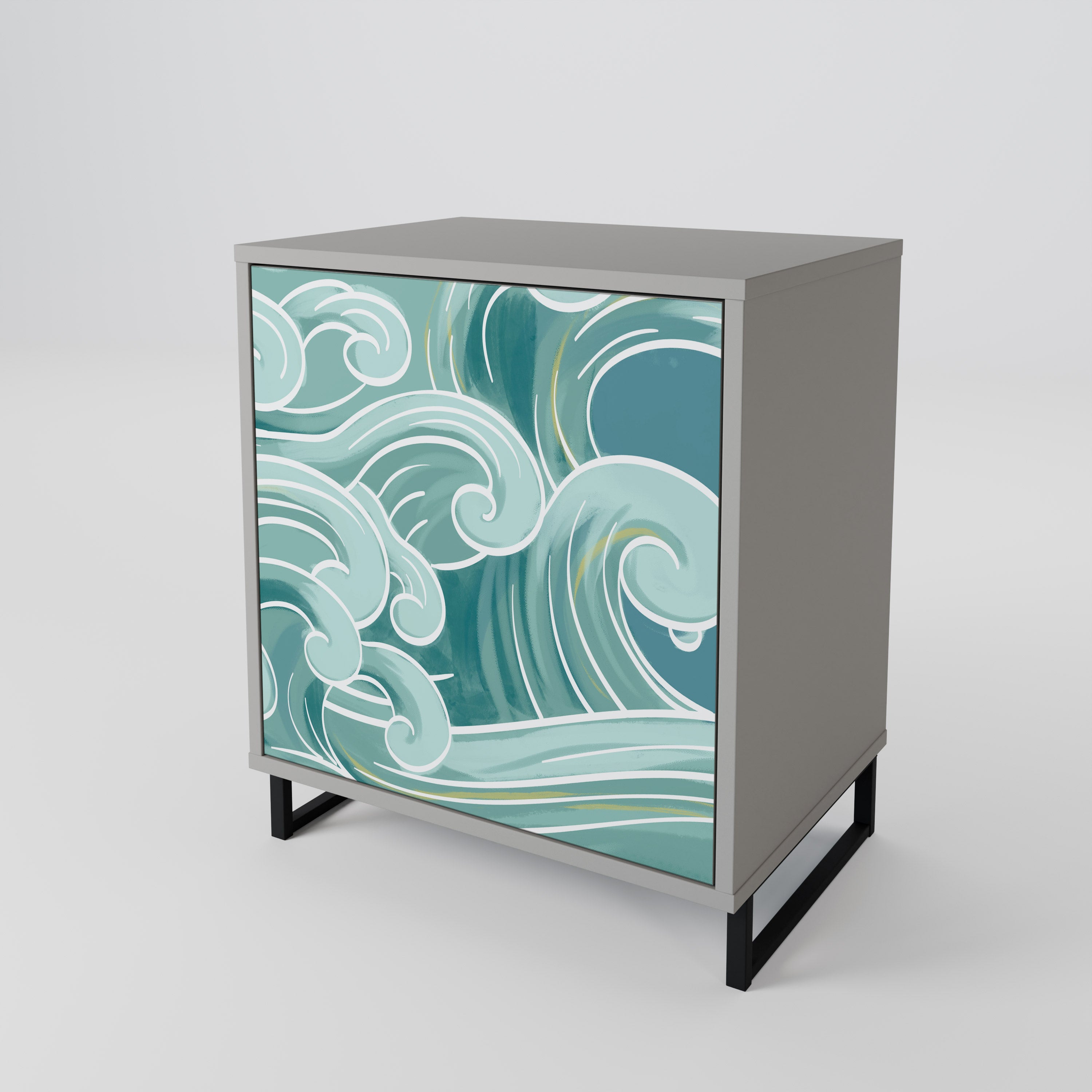 ASIAN SWAY 1-Door Sideboard