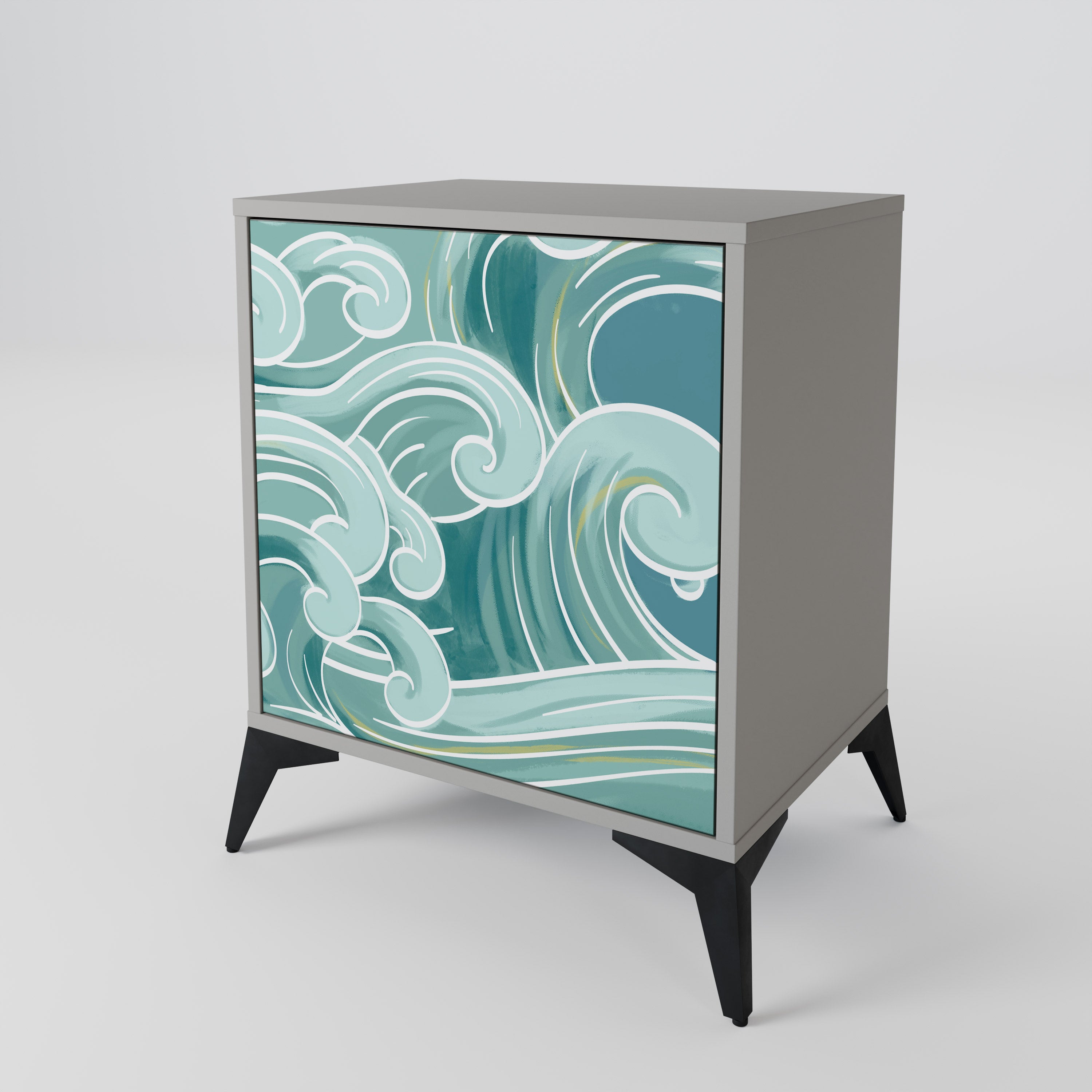 ASIAN SWAY 1-Door Sideboard
