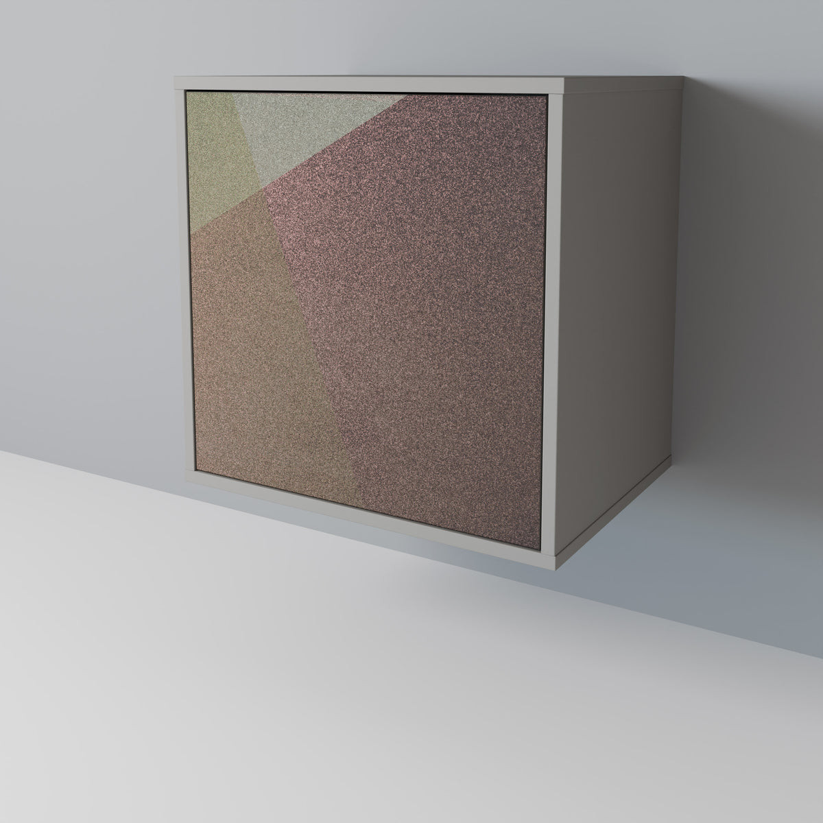 BEIGE GEOMETRY Μπουφές 1-θύρας