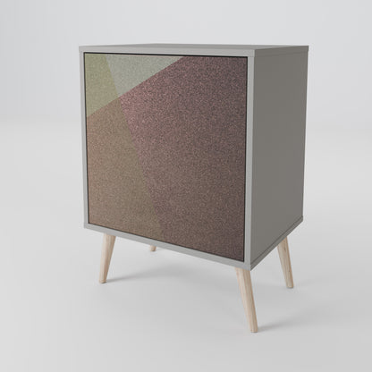 BEIGE GEOMETRY Μπουφές 1-θύρας
