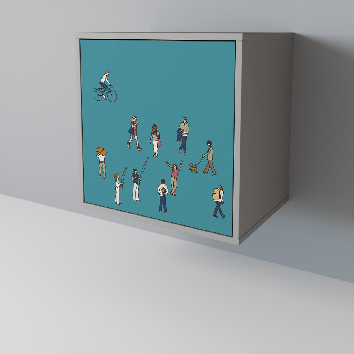 COLLECTIVE STREAM Μπουφές 1-θύρας
