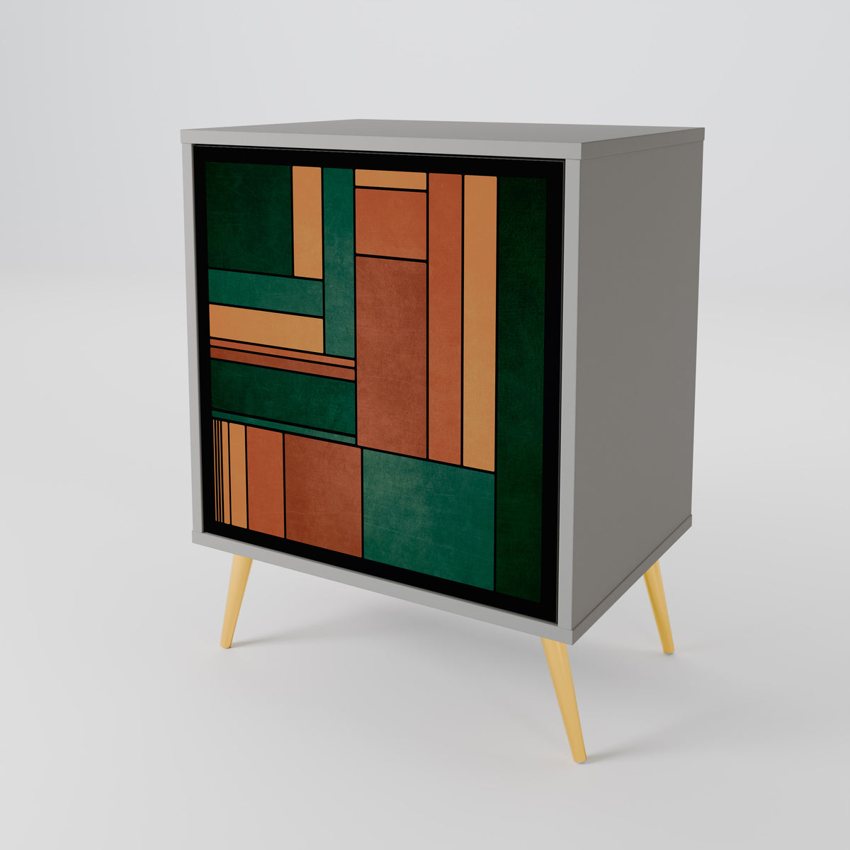EARTHY FIGURES Μπουφές 1-θύρας