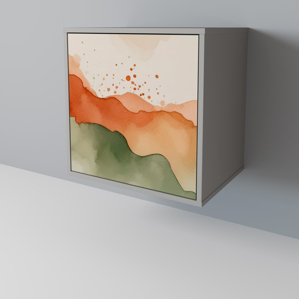 WATERCOLOUR PEAKS Μπουφές 1-θύρας