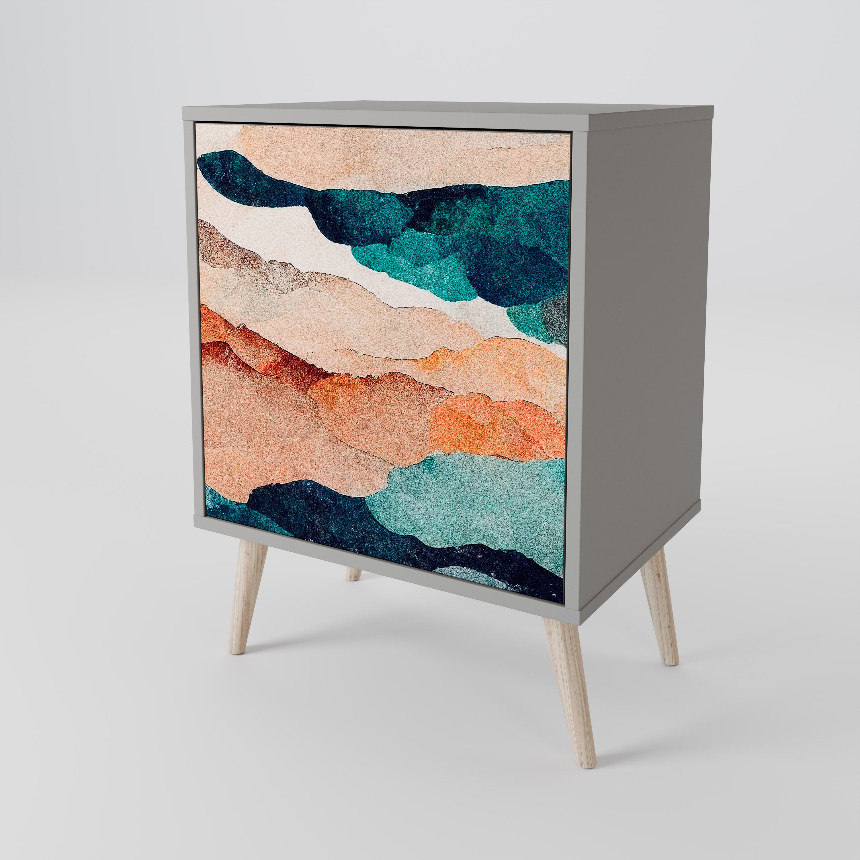 ABSTRACT LANDSCAPE Μπουφές 1-θύρας