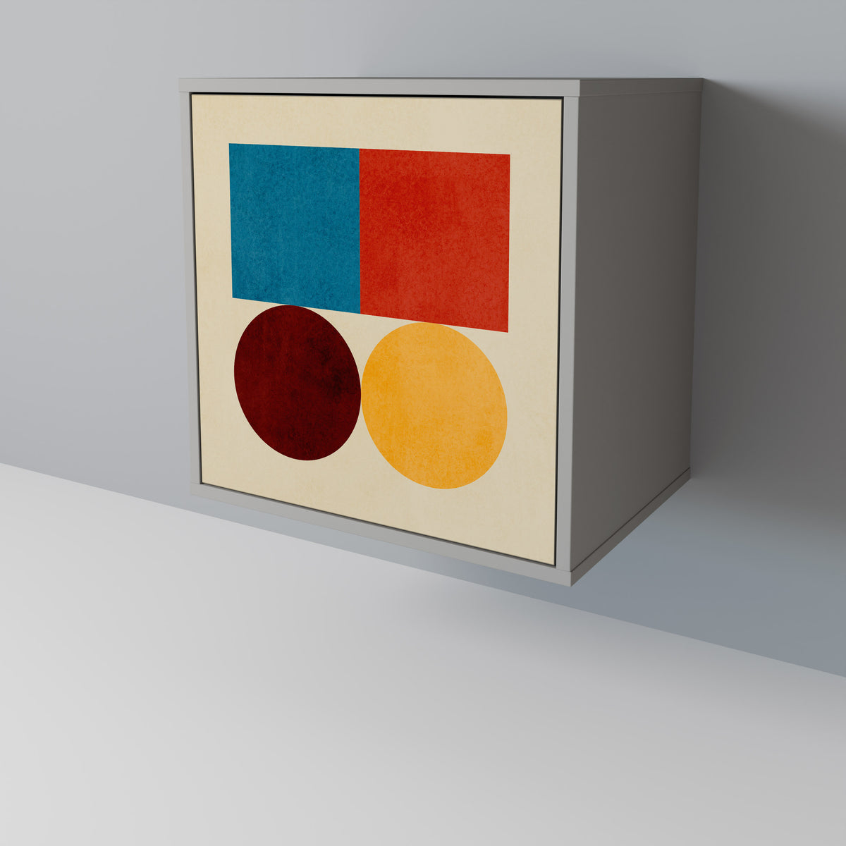 GEOMETRIC PUZZLE Μπουφές 1-θύρας