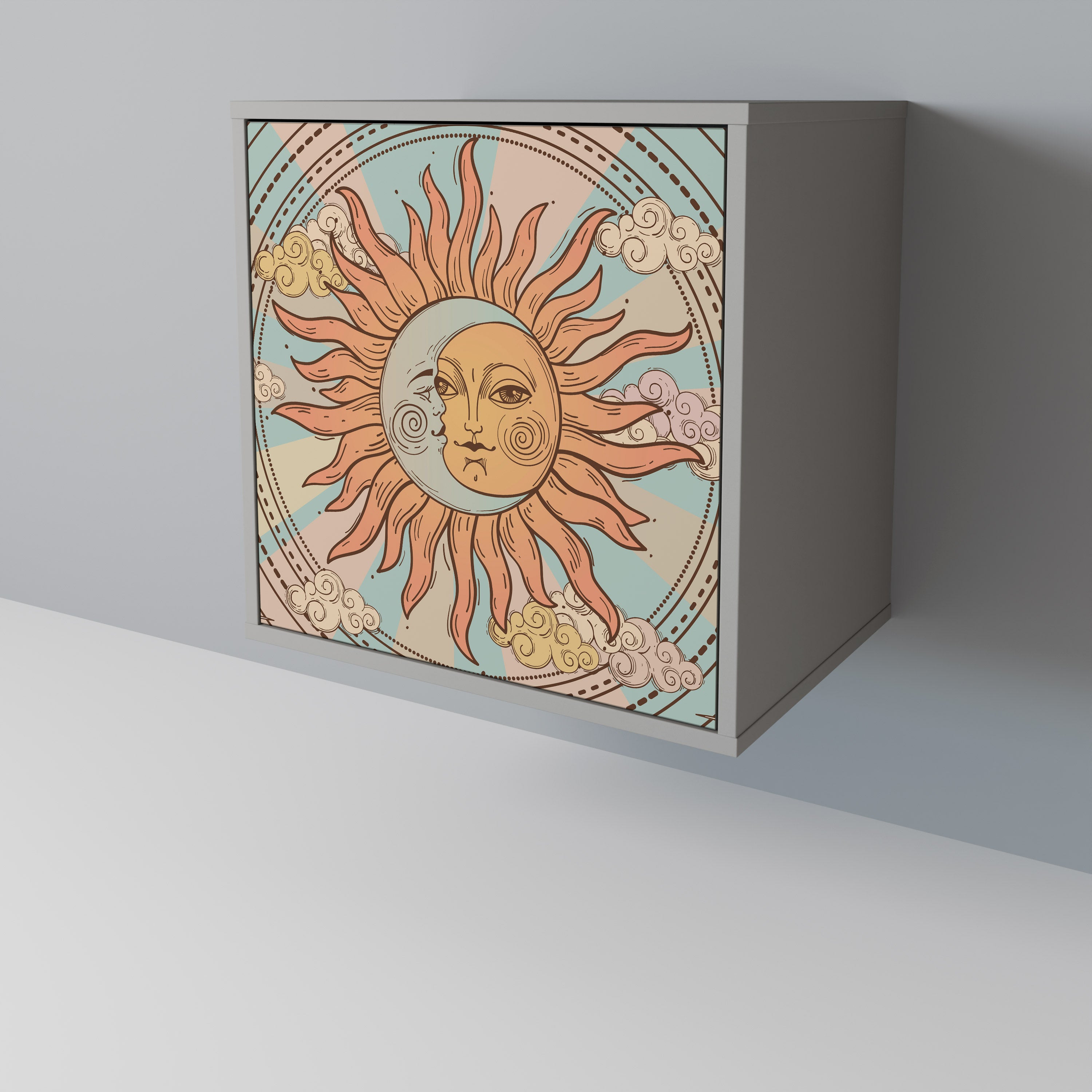 MYSTICAL STRUCTURE 1-Door Sideboard