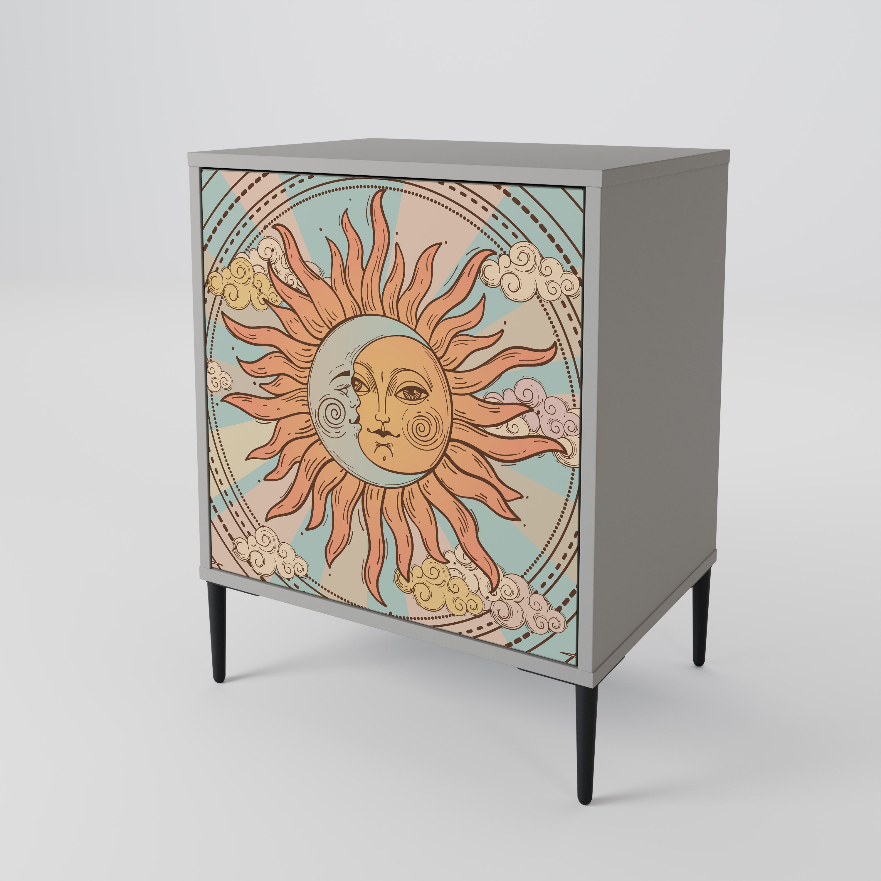 MYSTICAL STRUCTURE 1-Door Sideboard