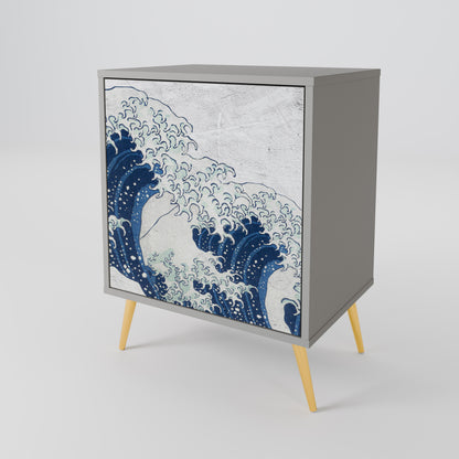 THE GREAT WAVE AT KANAGAWA Μπουφές 1-θύρας