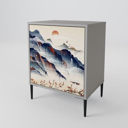 JAPANESE LANDSCAPE Μπουφές 1-θύρας