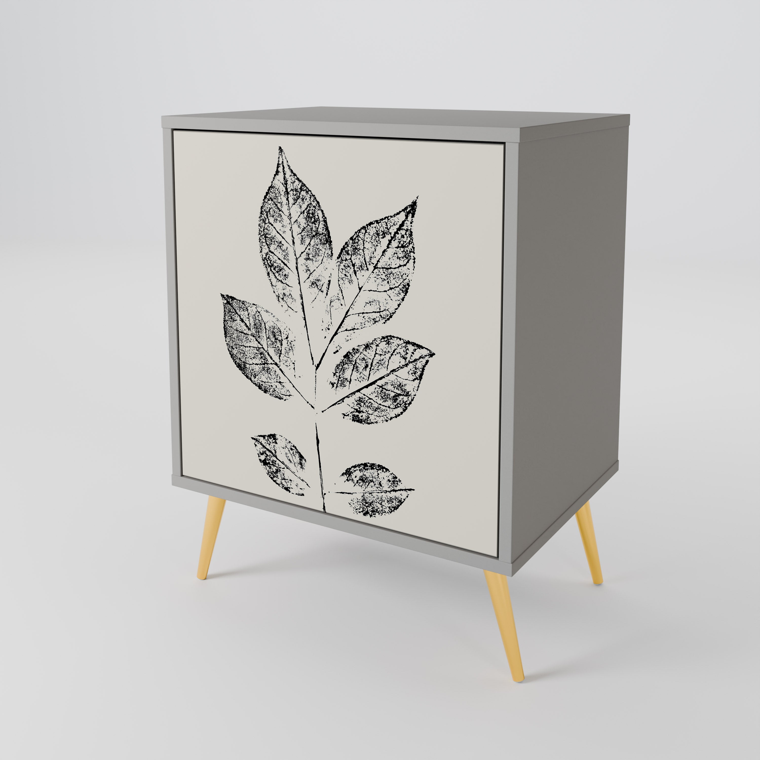 LEAFY STAMPS 1-Door Sideboard