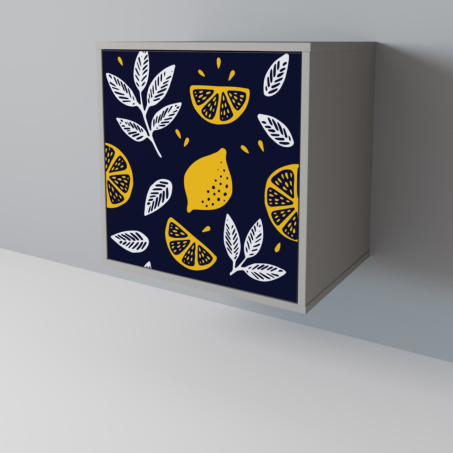 CITRUS BLACK AND WHITE Μπουφές 1-θύρας