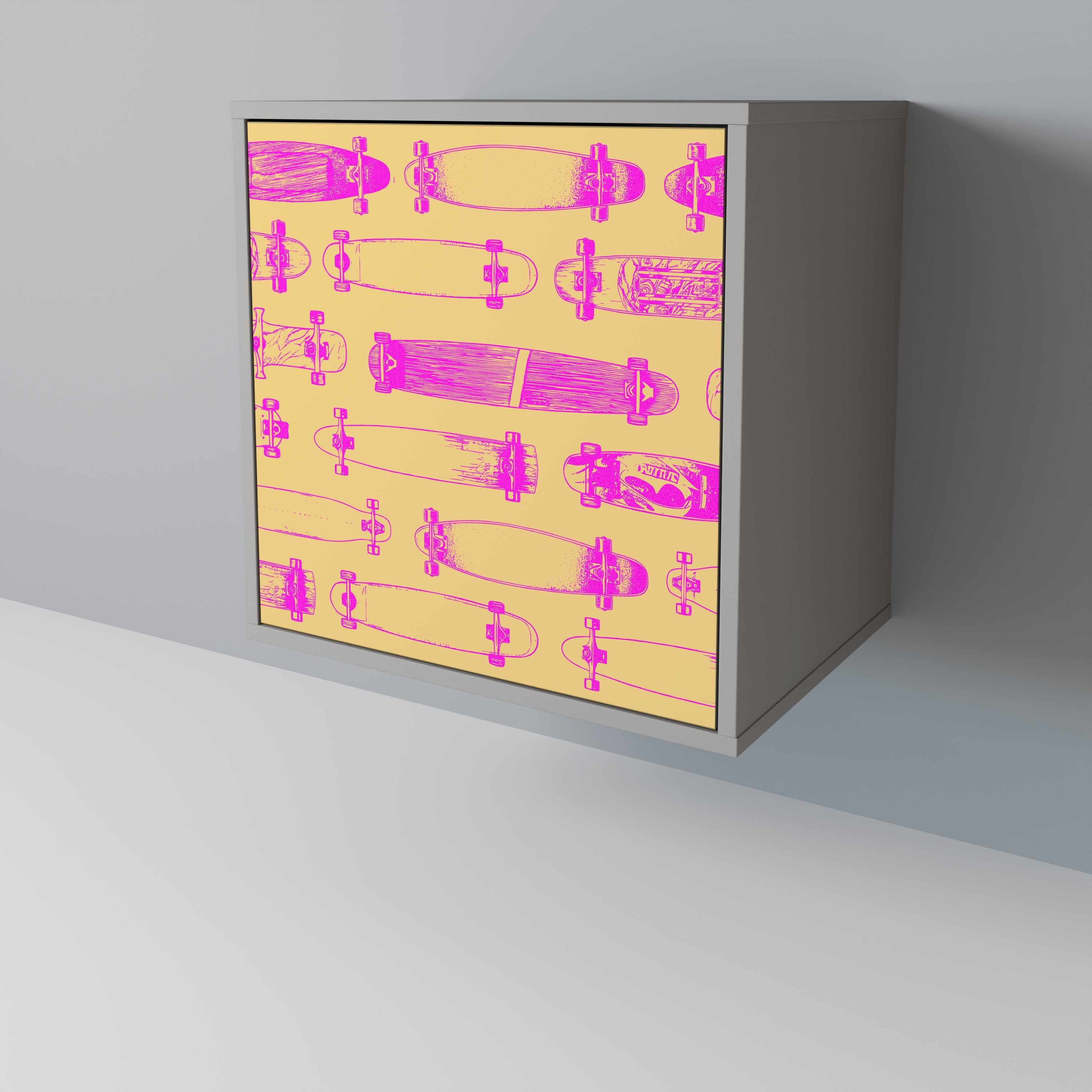 SKATEBOARD ARTISTRY 1-Door Sideboard