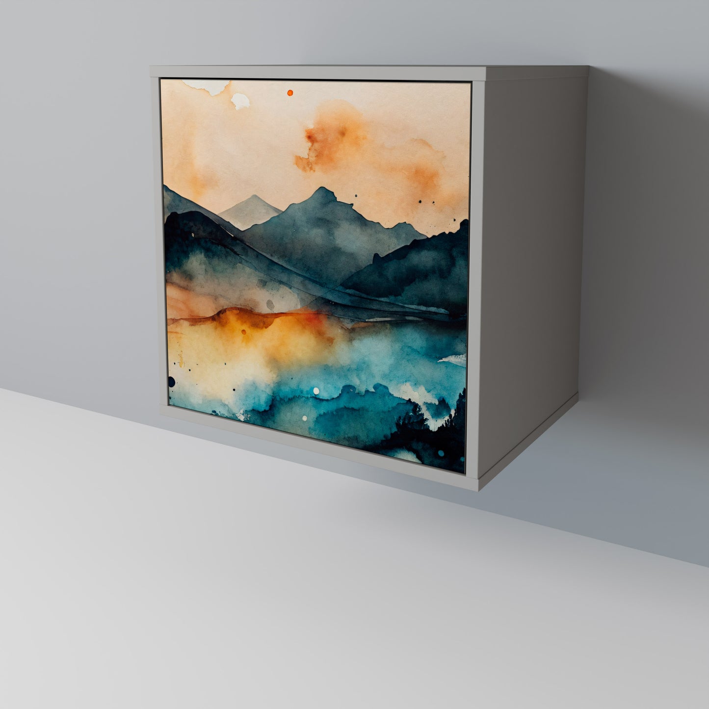 OMINOUS MOUNTAINS Μπουφές 1-θύρας