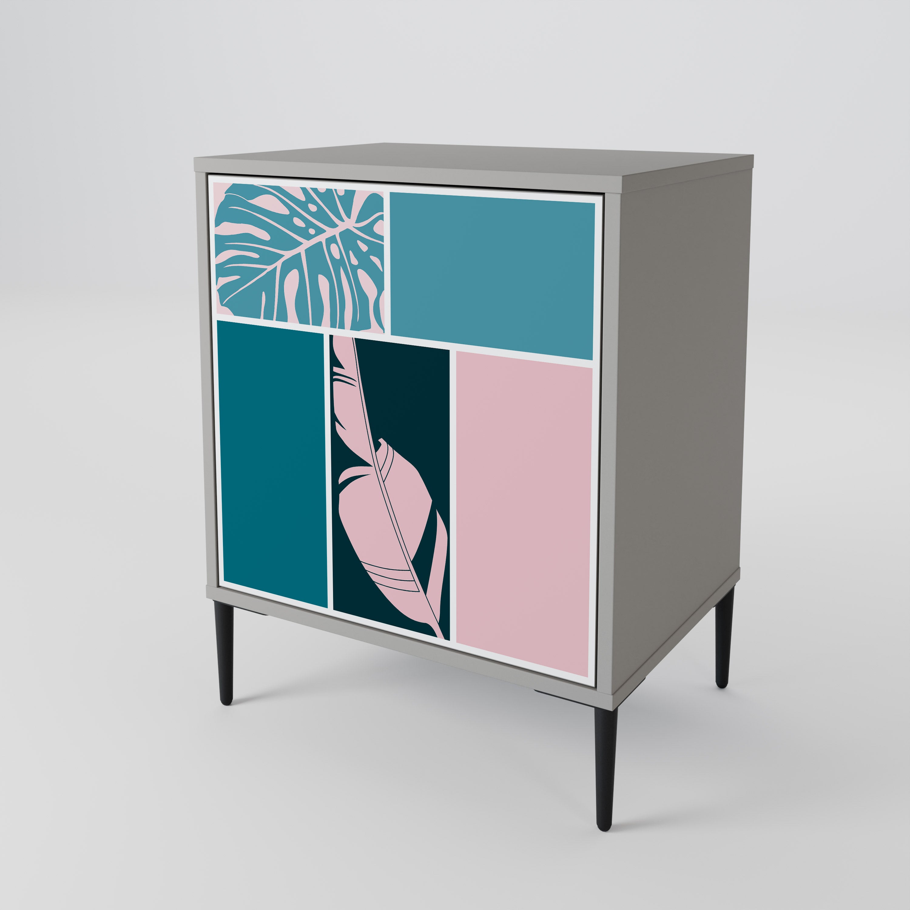 COMBINATION OF SHAPES 1-Door Sideboard
