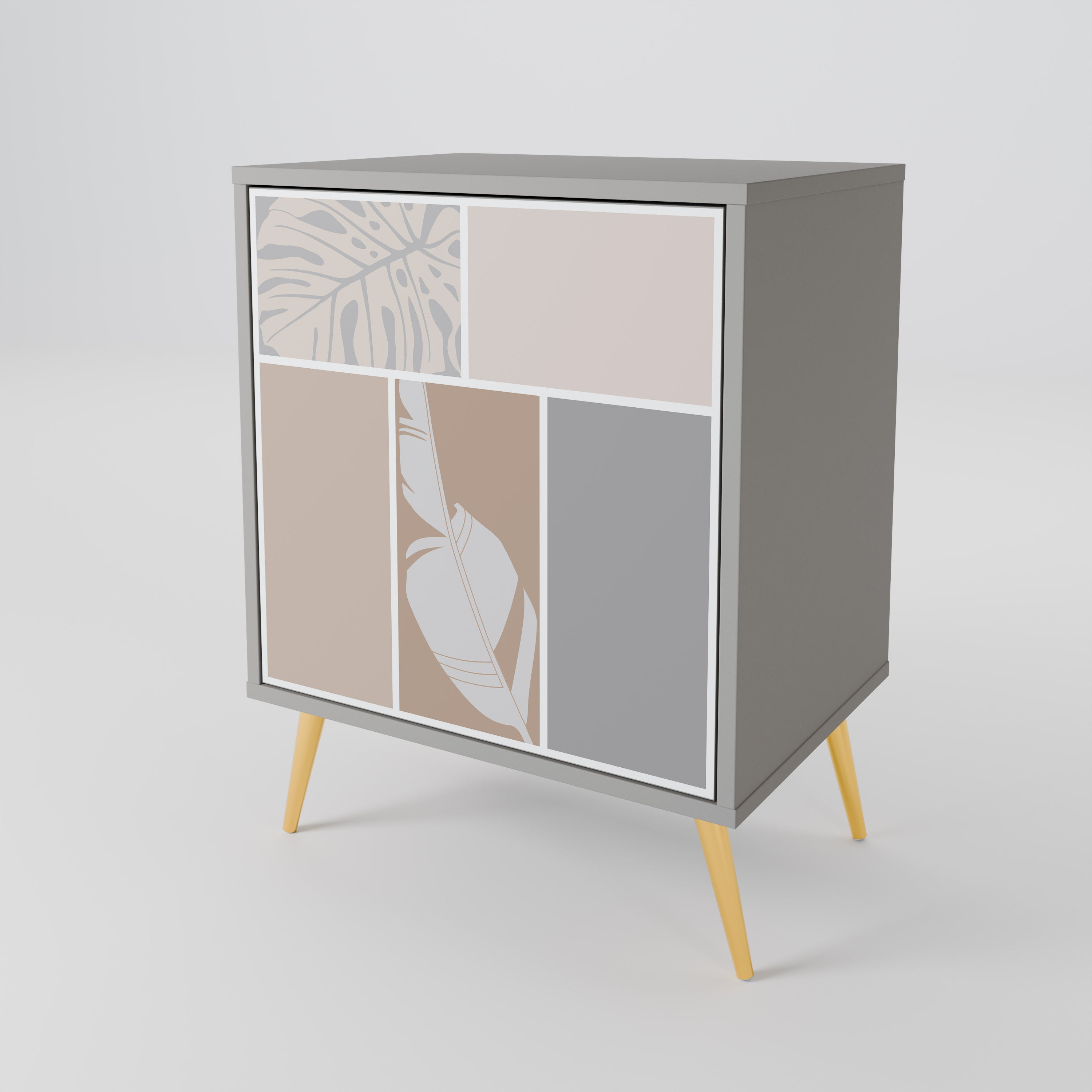 TROPICAL SHAPES 1-Door Sideboard