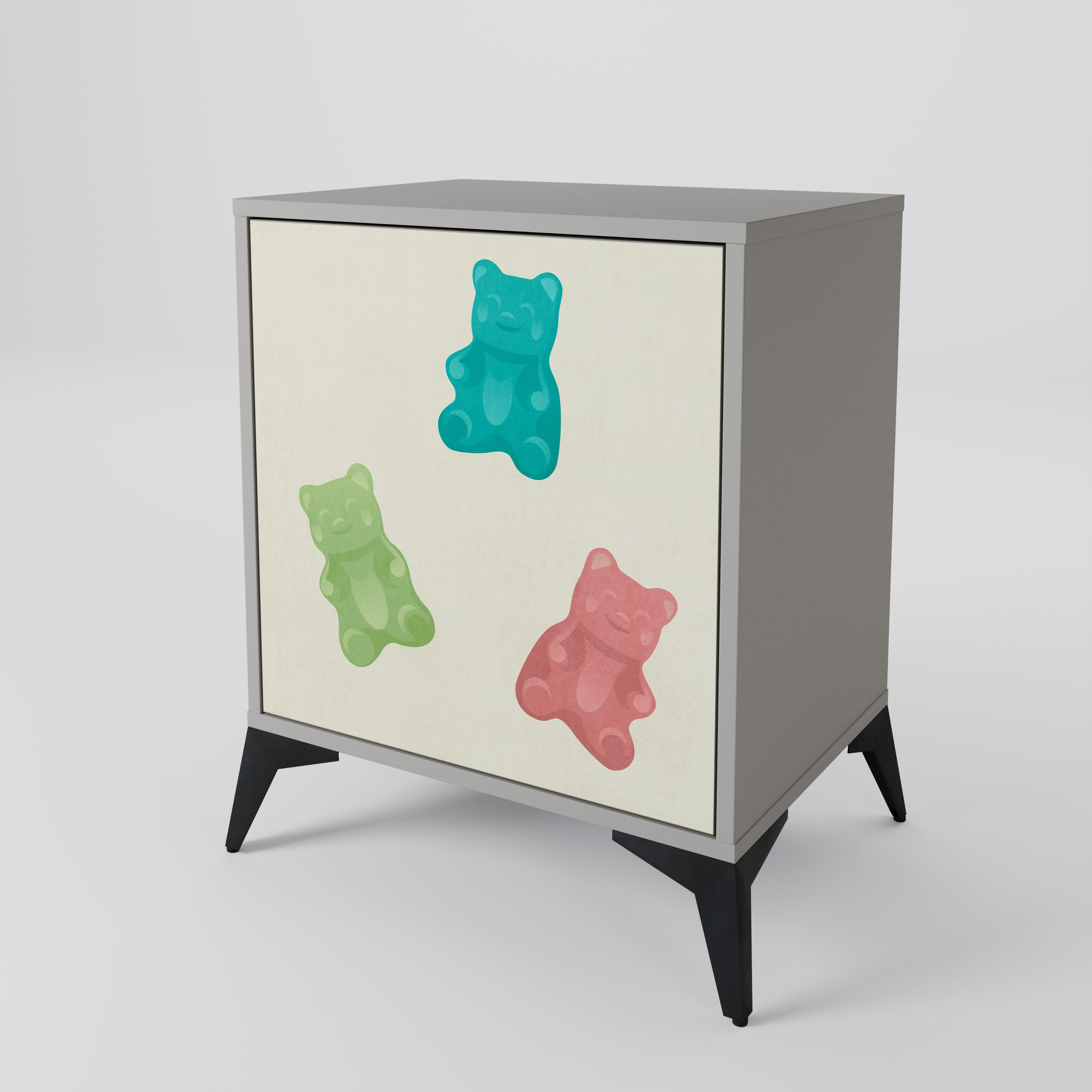 GUMMY BEARS 1-Door Sideboard
