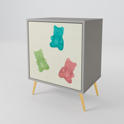 GUMMY BEARS Μπουφές 1-θύρας