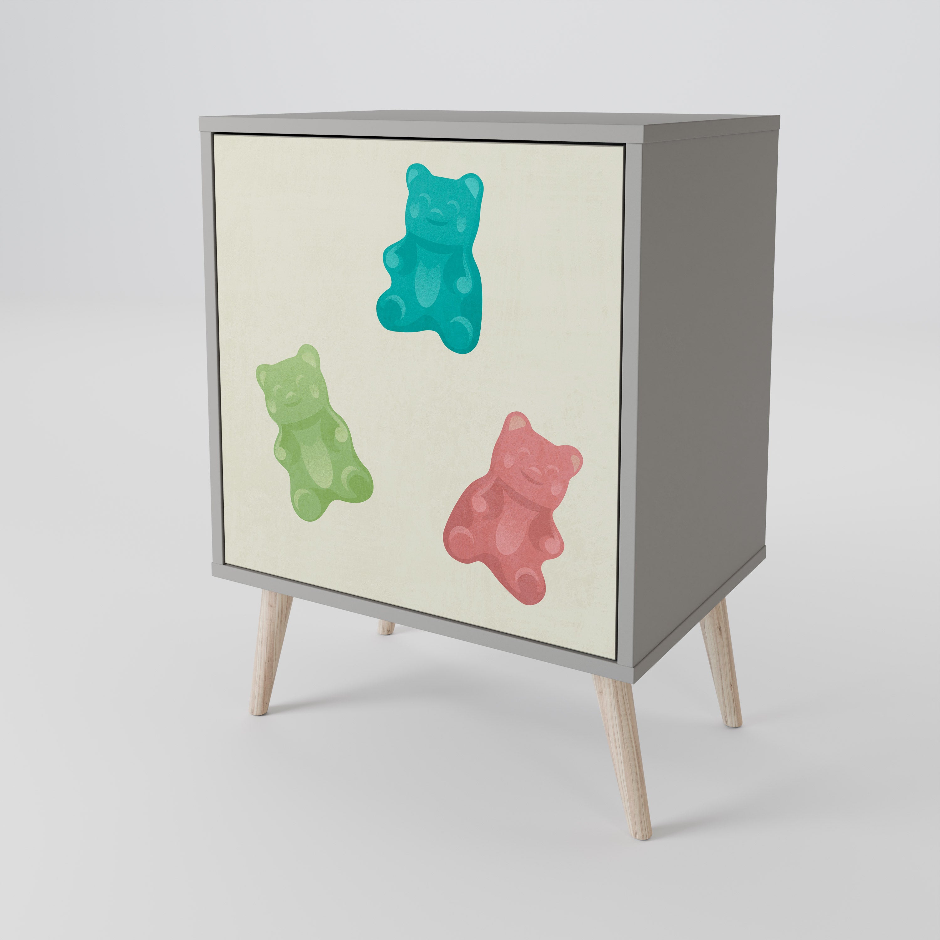 GUMMY BEARS 1-Door Sideboard