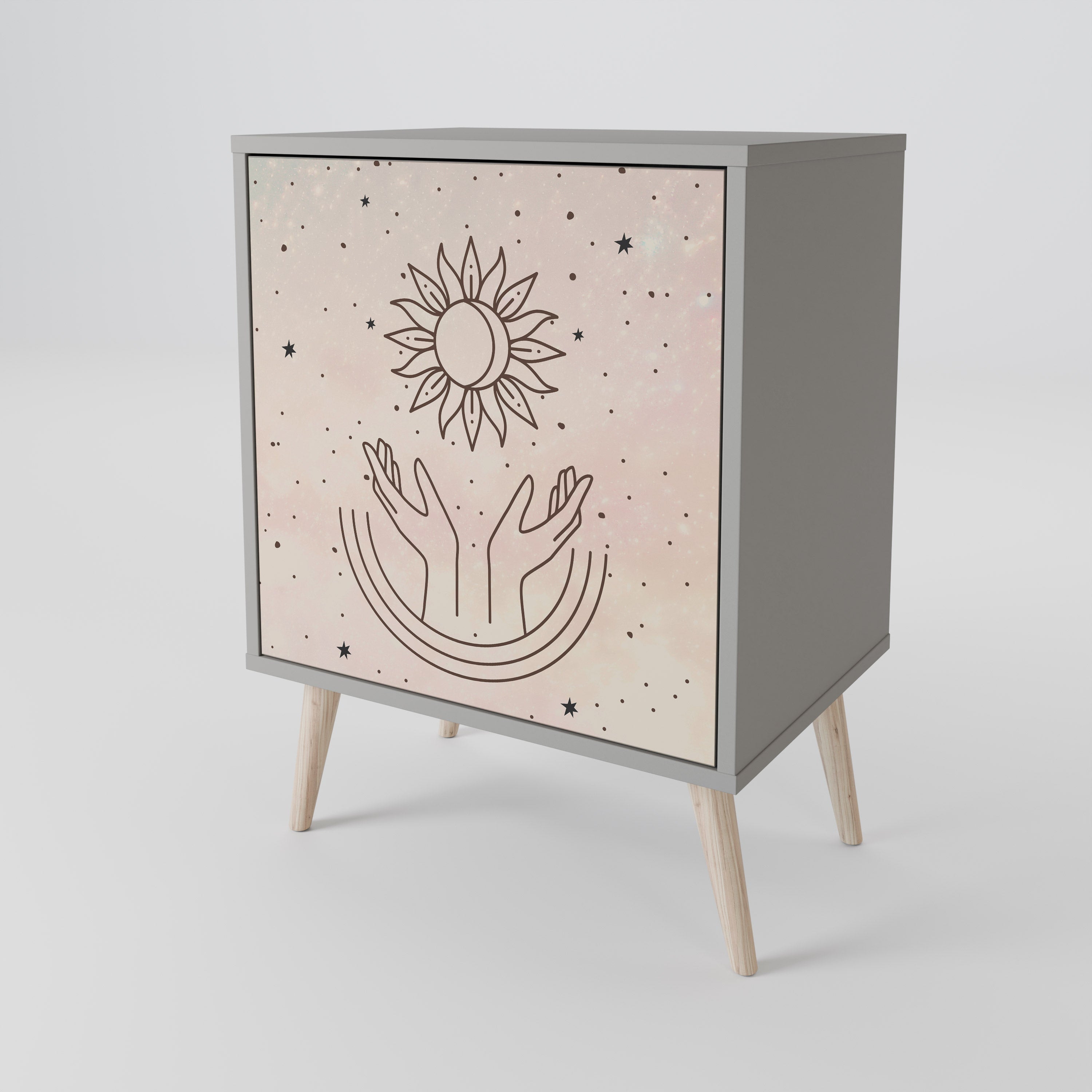 DELICATE BEAUTY 1-Door Sideboard