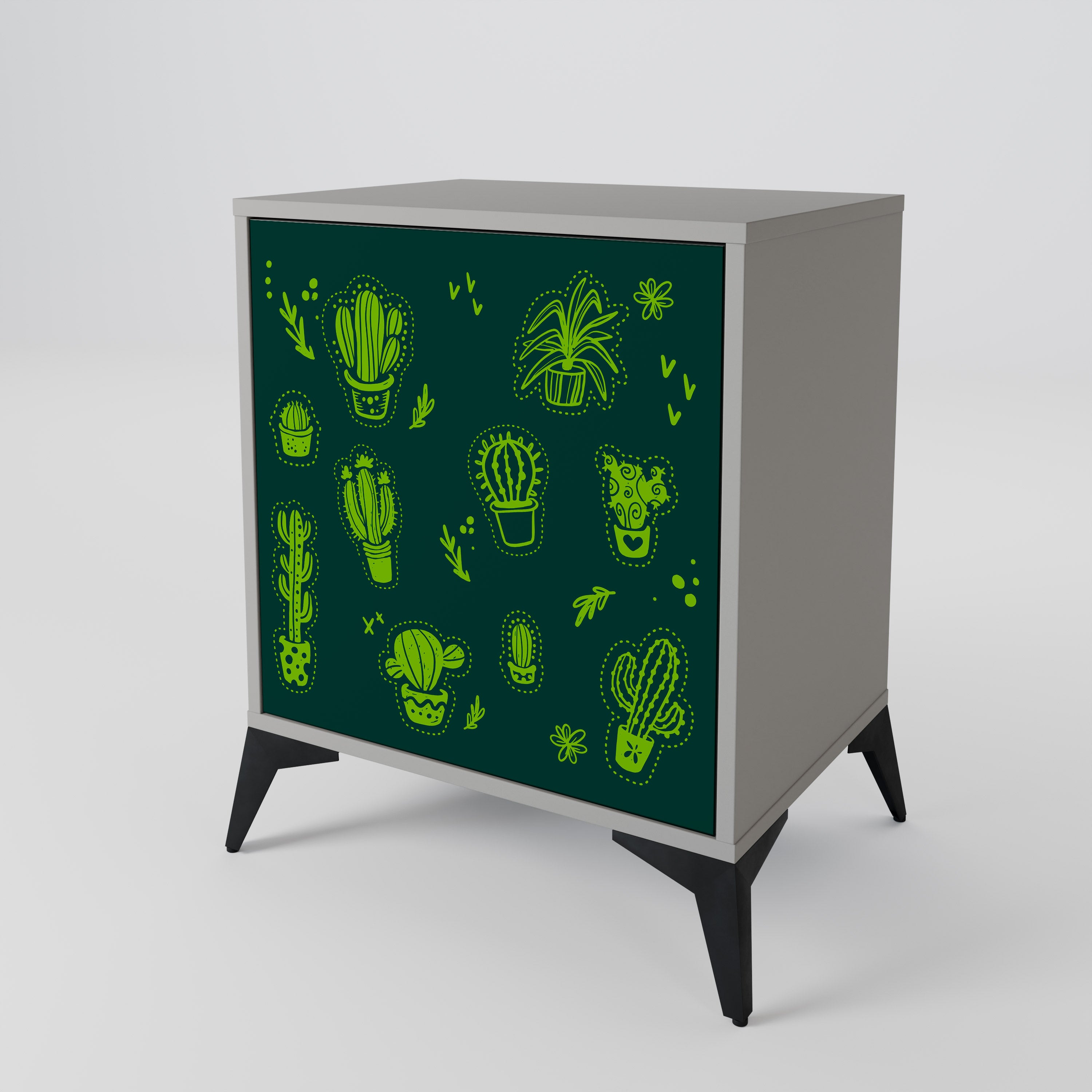 DESERT GREEN 1-Door Sideboard