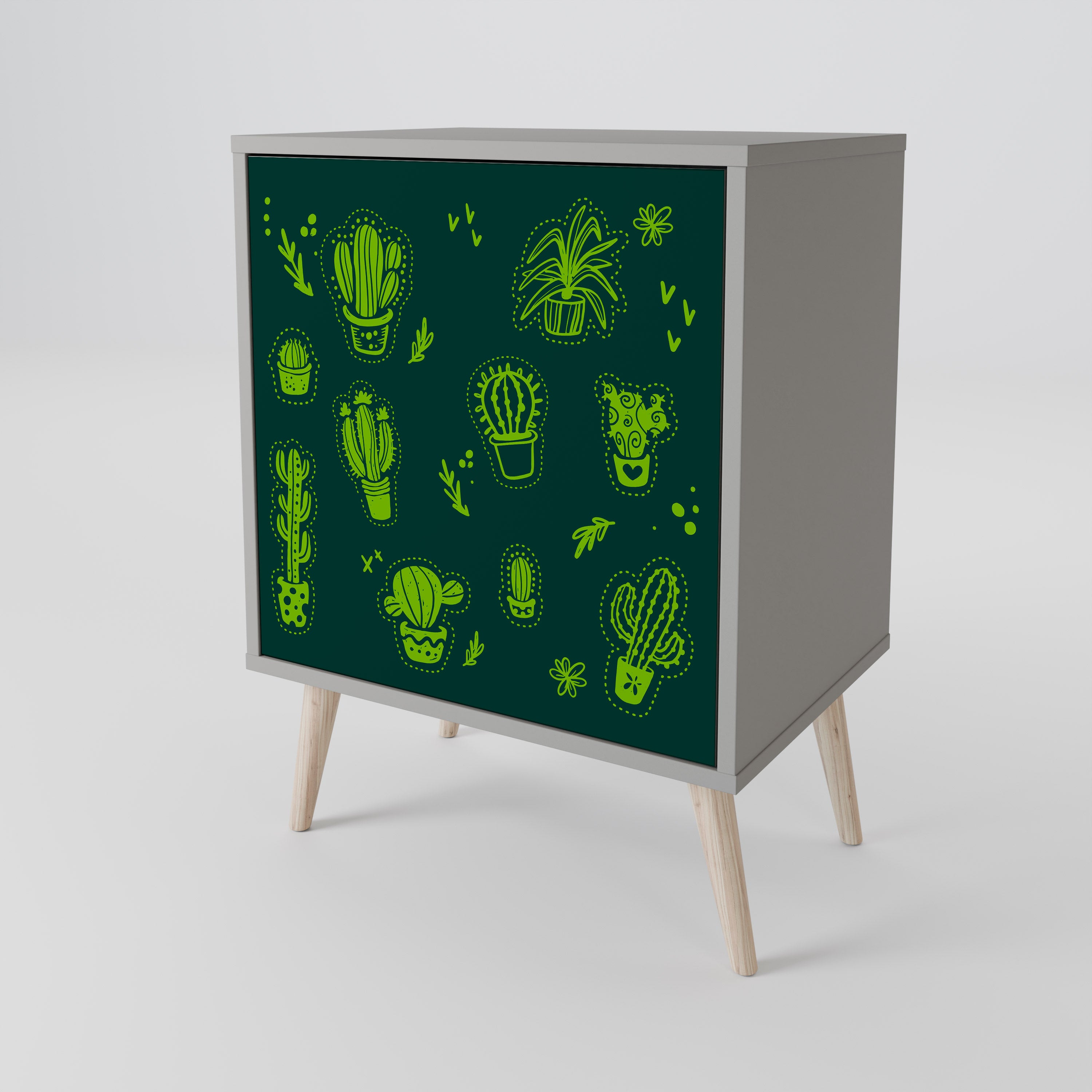 DESERT GREEN 1-Door Sideboard