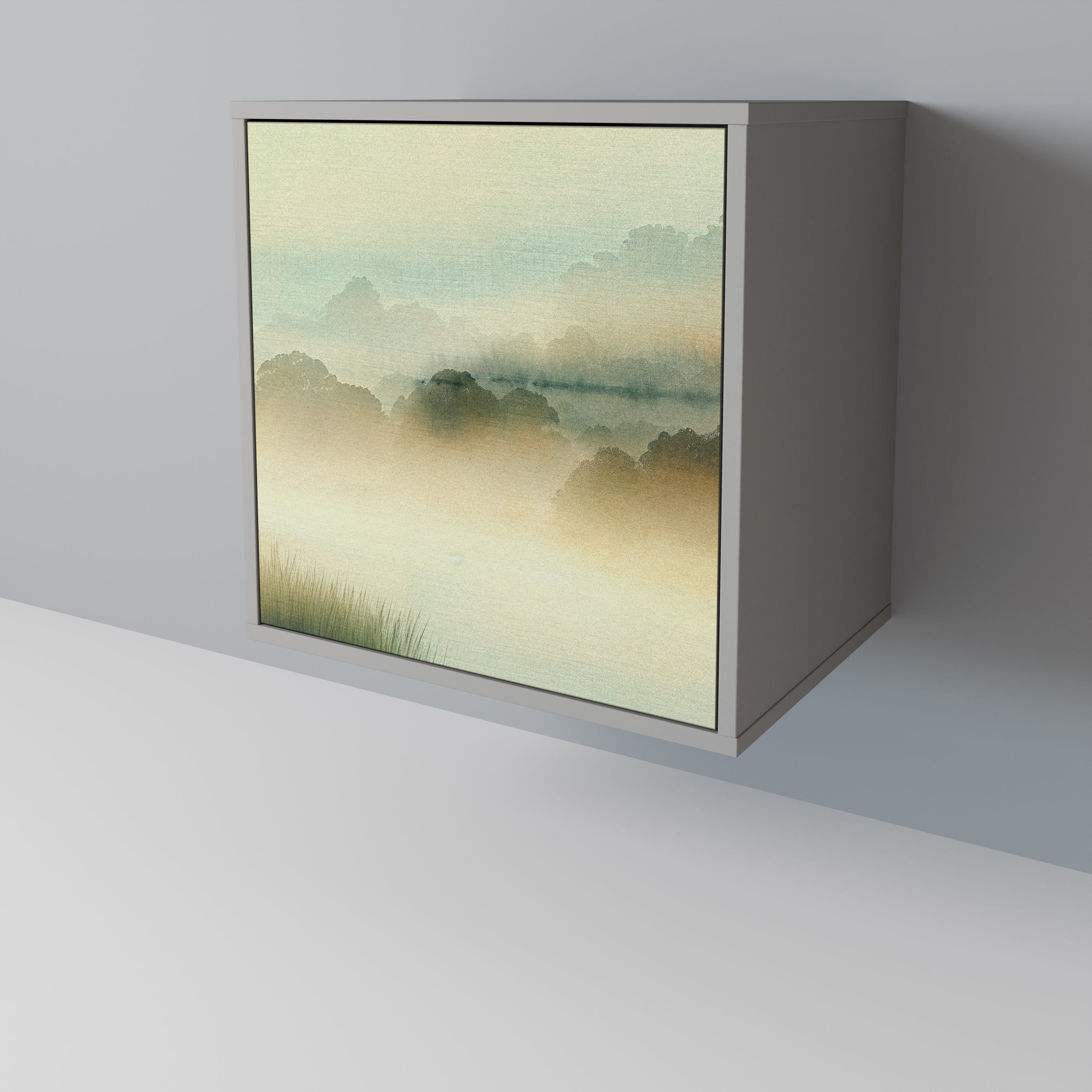 MORNING BY THE LAKE 1-Door Sideboard