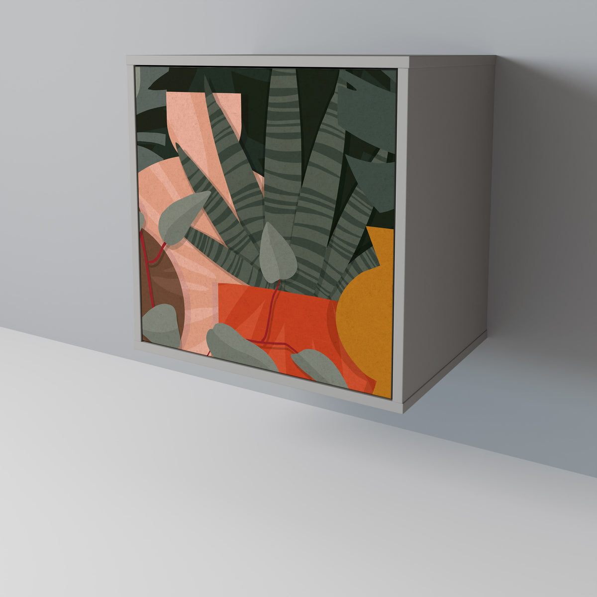 TROPICAL COMPOSITION Μπουφές 1-θύρας