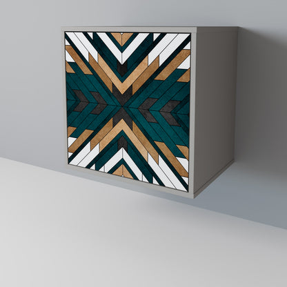 ARTISTIC GEOMETRY 1-Door Sideboard