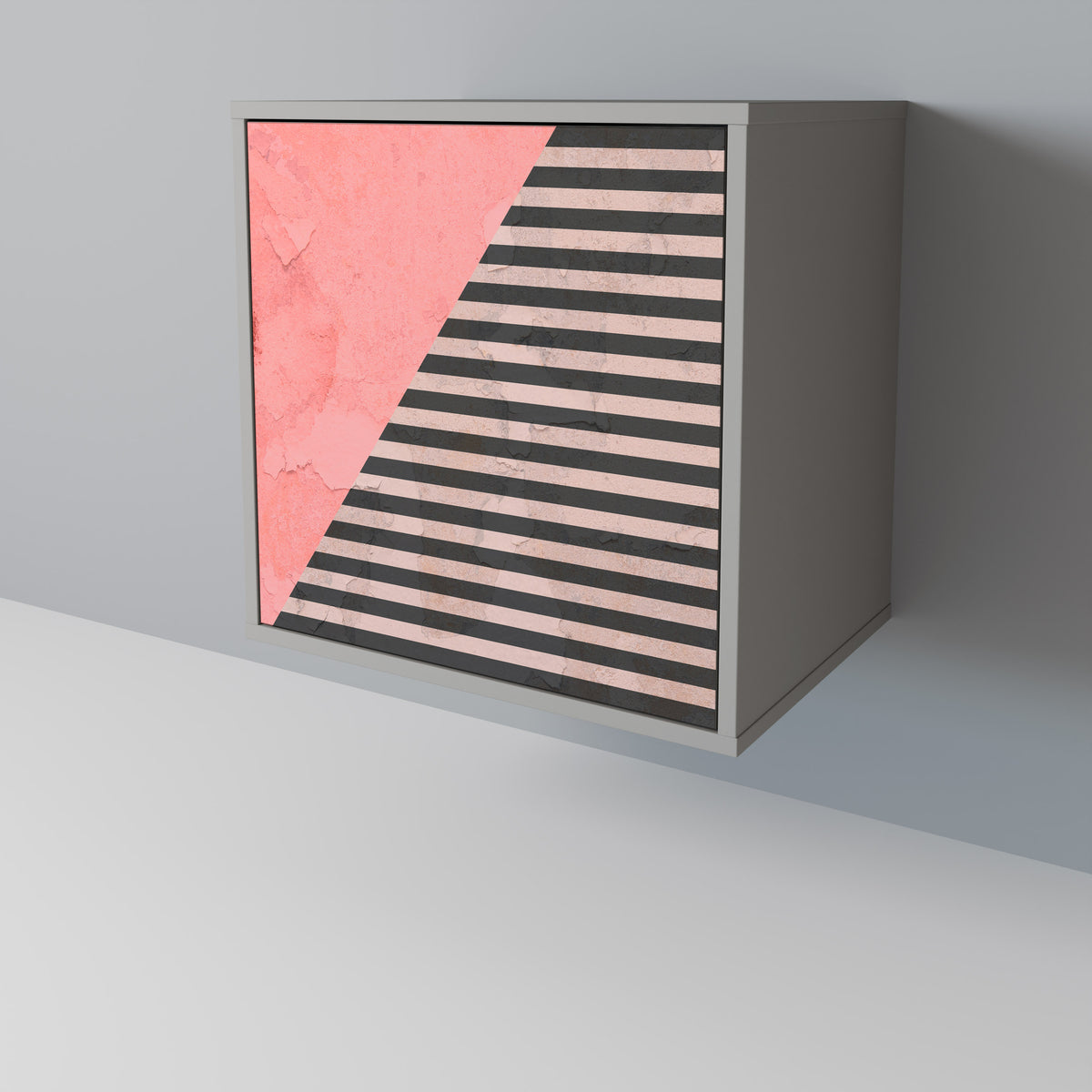 GLAMOROUS STRIPE Μπουφές 1-θύρας