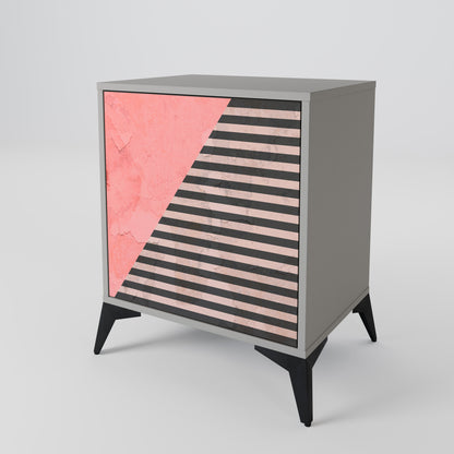 GLAMOROUS STRIPE 1-Door Sideboard
