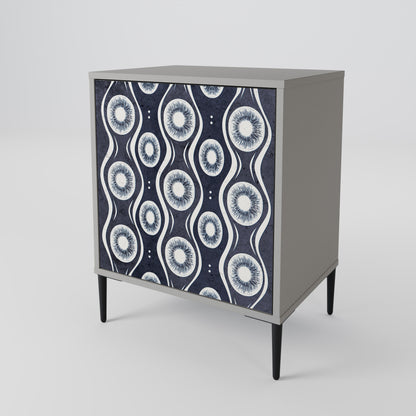 GRAPHITE EYES 1-Door Sideboard