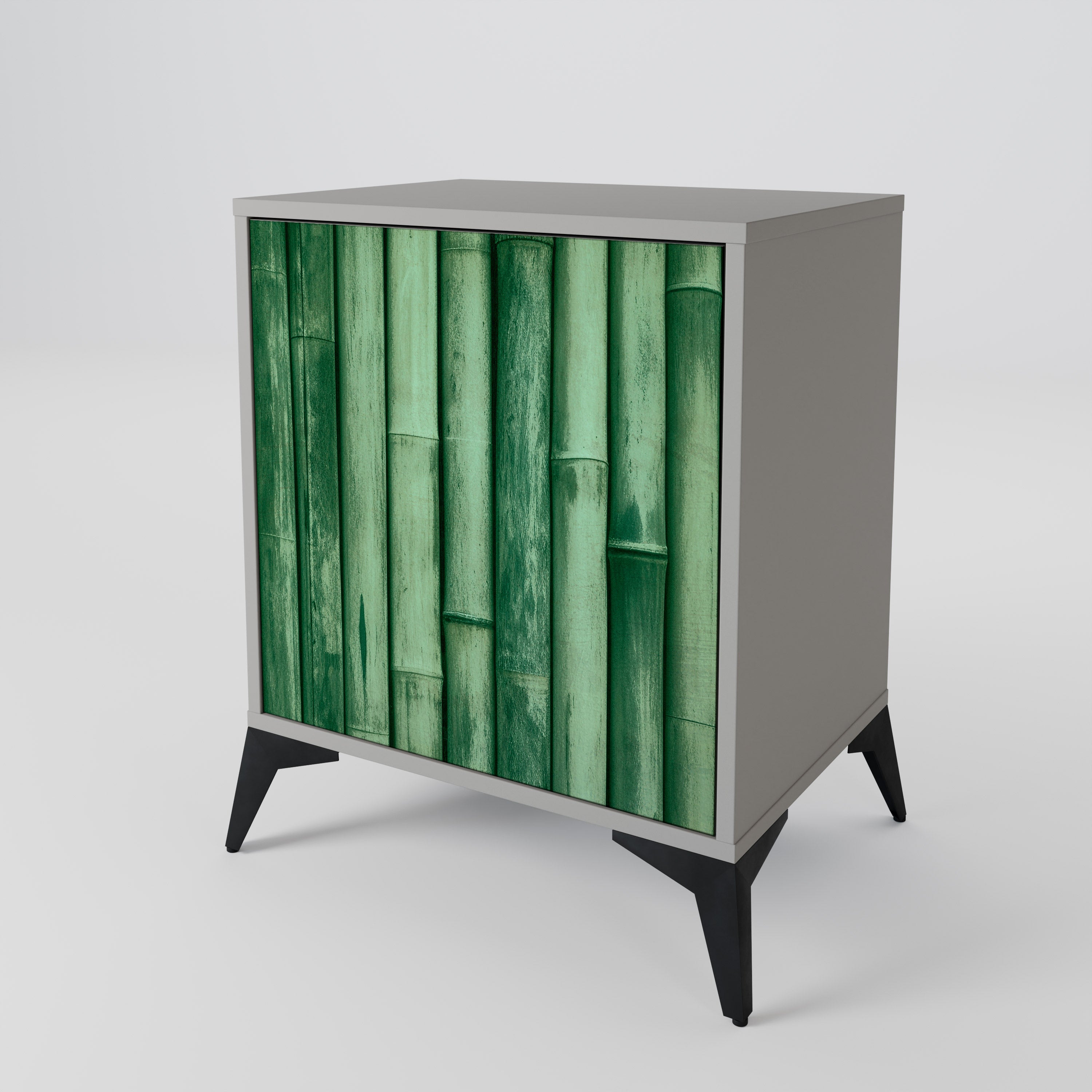 NATURAL GREEN 1-Door Sideboard