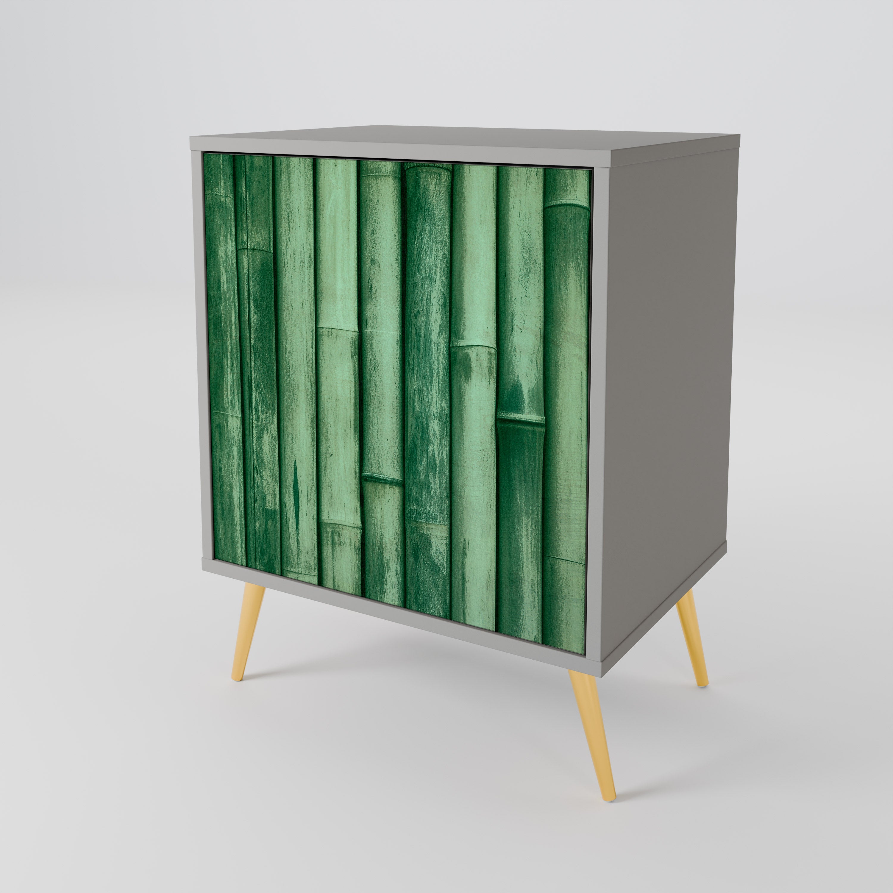 NATURAL GREEN 1-Door Sideboard