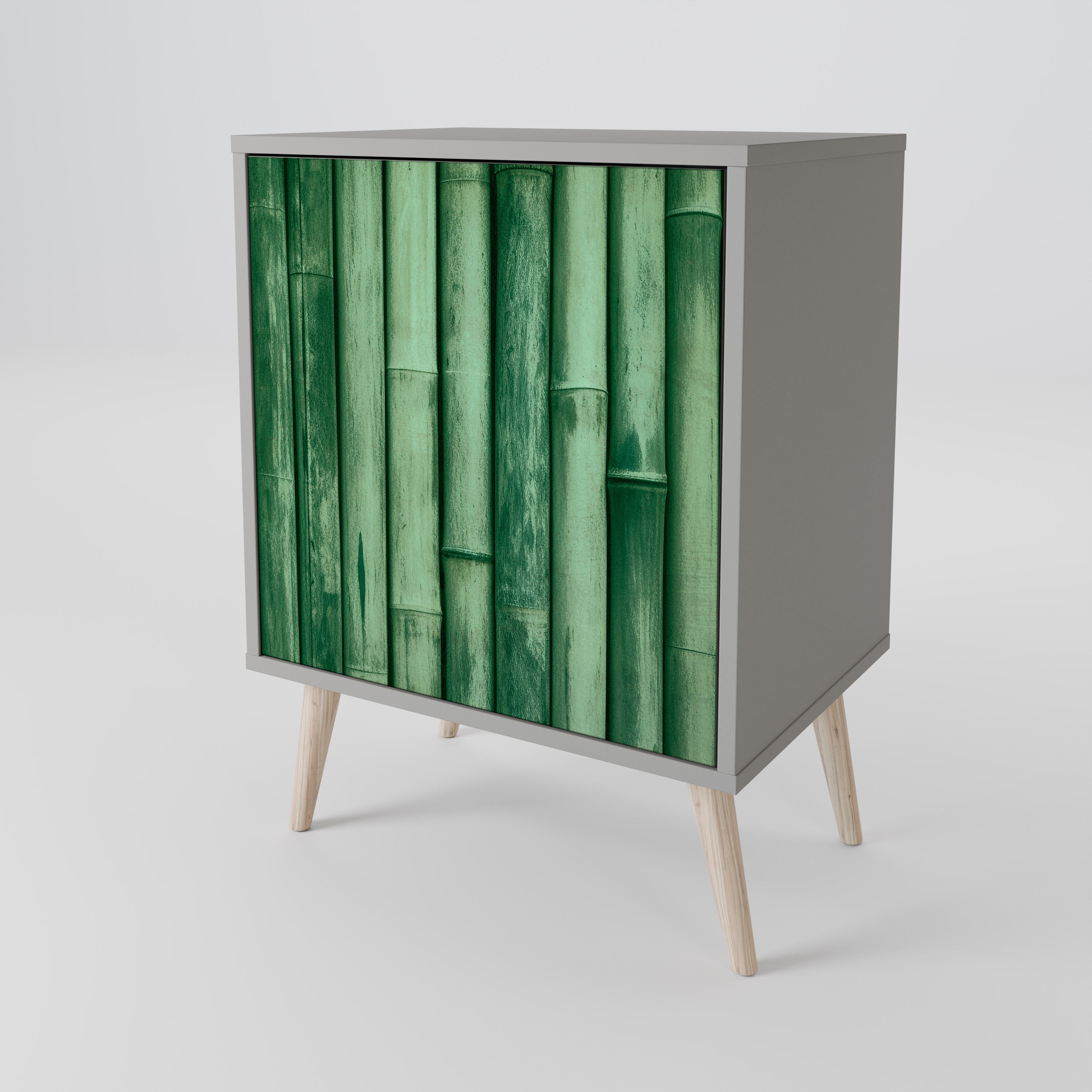 NATURAL GREEN 1-Door Sideboard